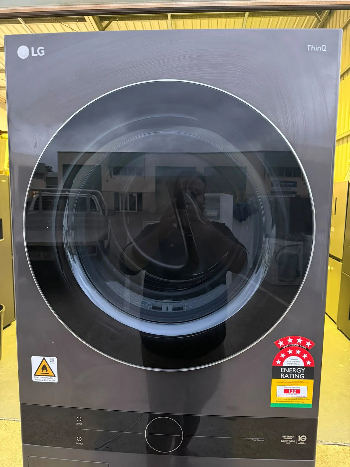 LG WashTower 17kg Washer / 10kg Heat Pump Dryer – Refurbished | BRISBANE
