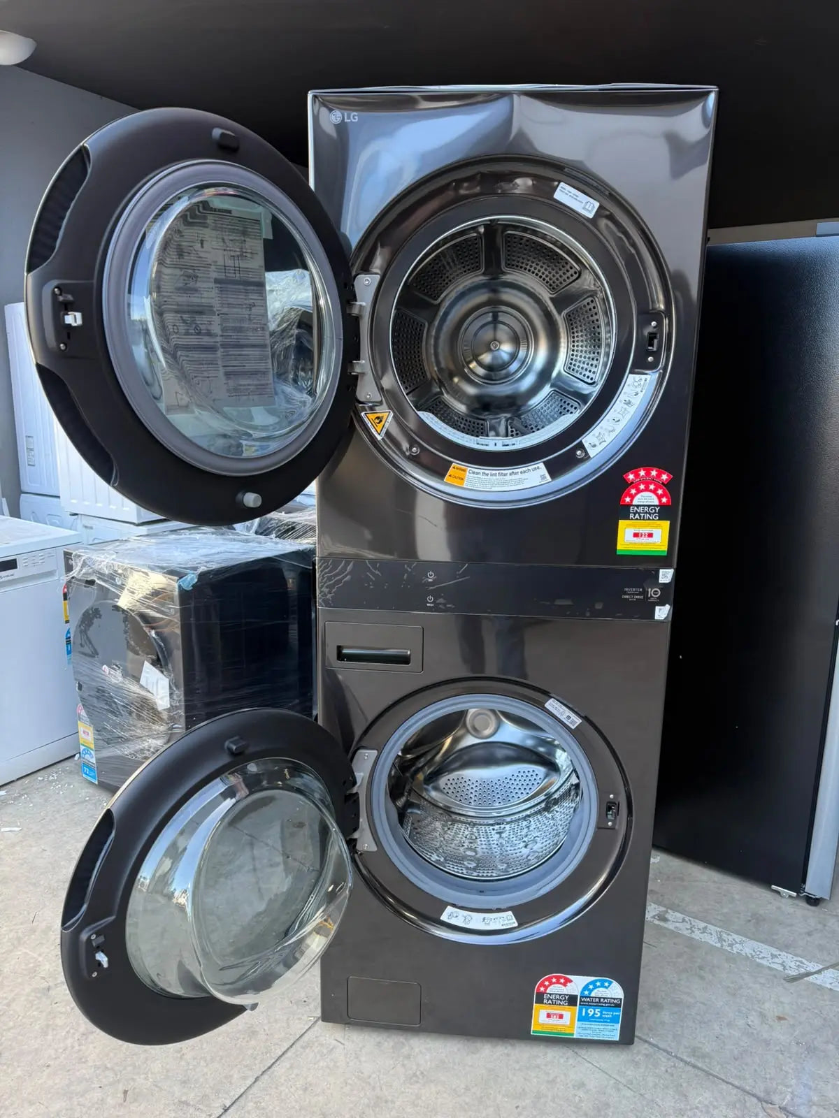 LG WashTower 19kg-10kg Combo Washer Dryer – Factory Second | MELBOURNE