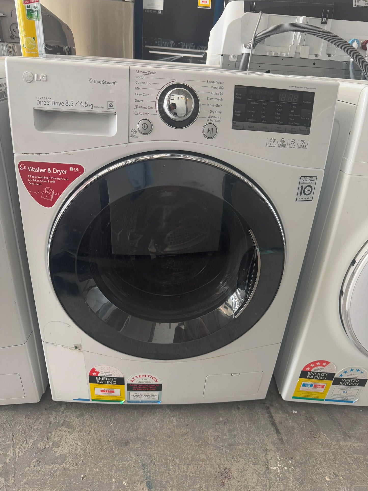 Lg 8.5 Kgs Washing Machine | PERTH