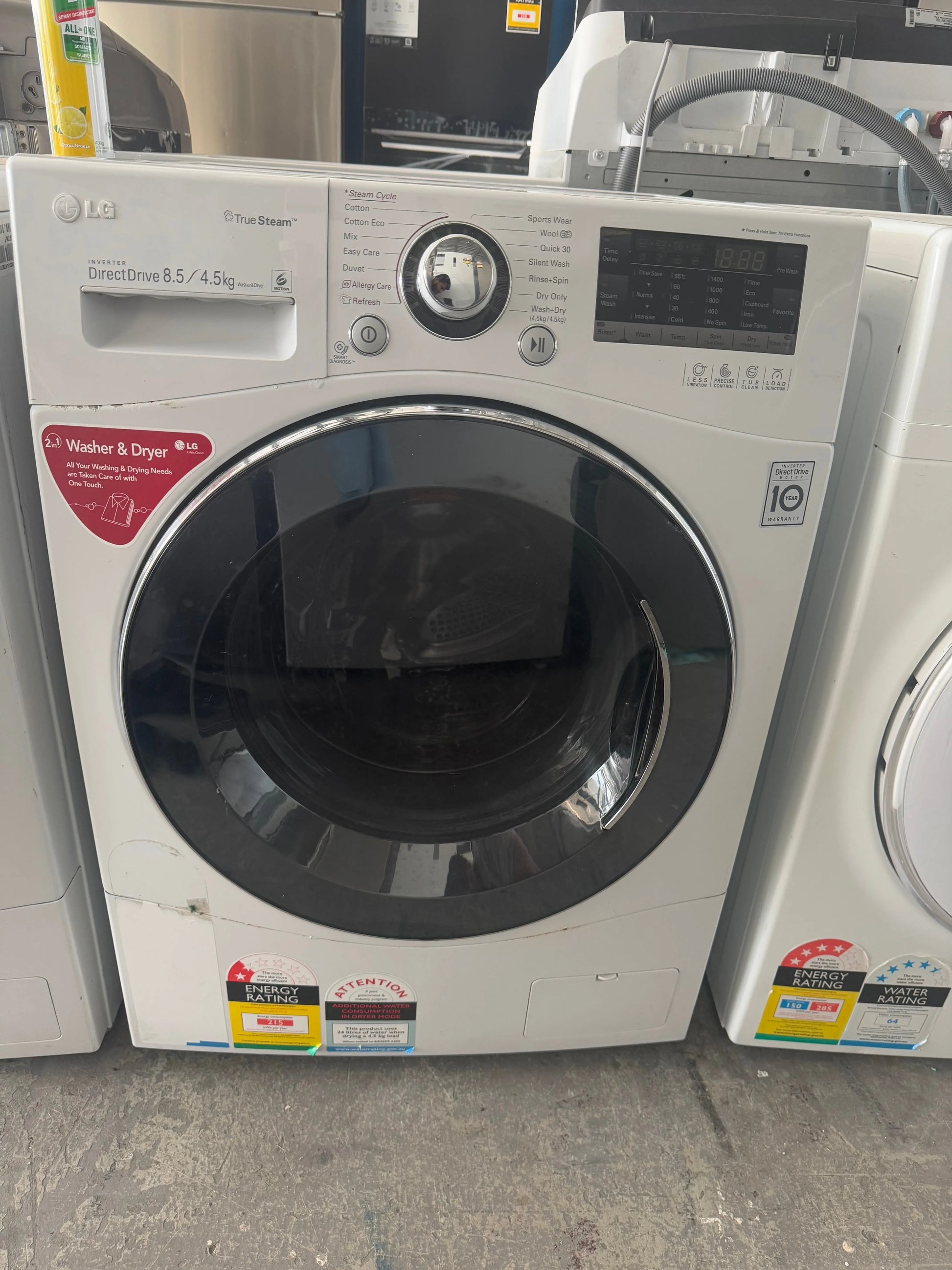 Lg 8.5 Kgs Washing Machine | PERTH