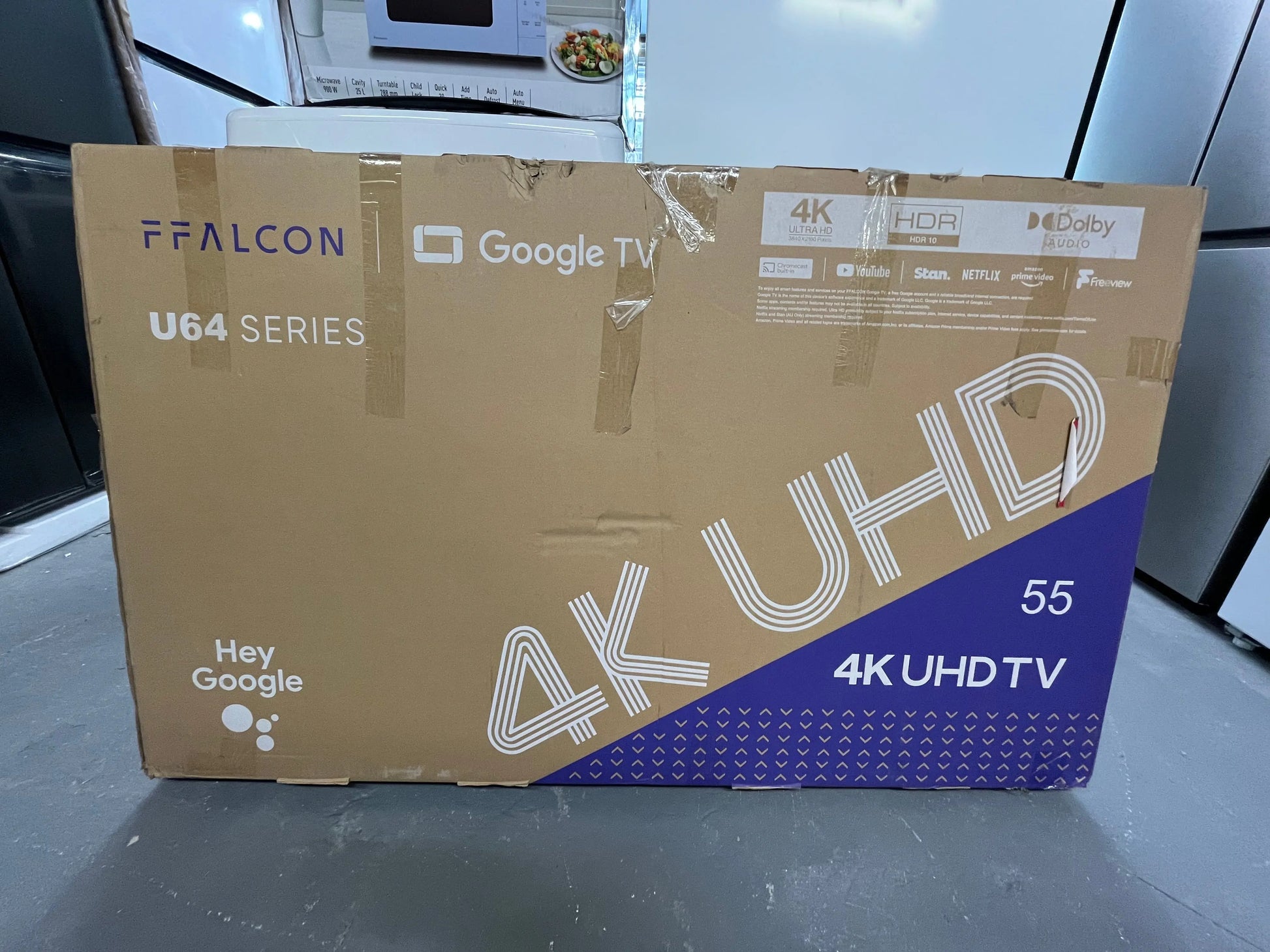 Lucky’s Combo deal fridge washer Tv and microwave | ALEXANDRIA