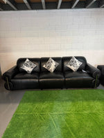 Luxury Black 3 Seater Sofa – Brand New | SYDNEY
