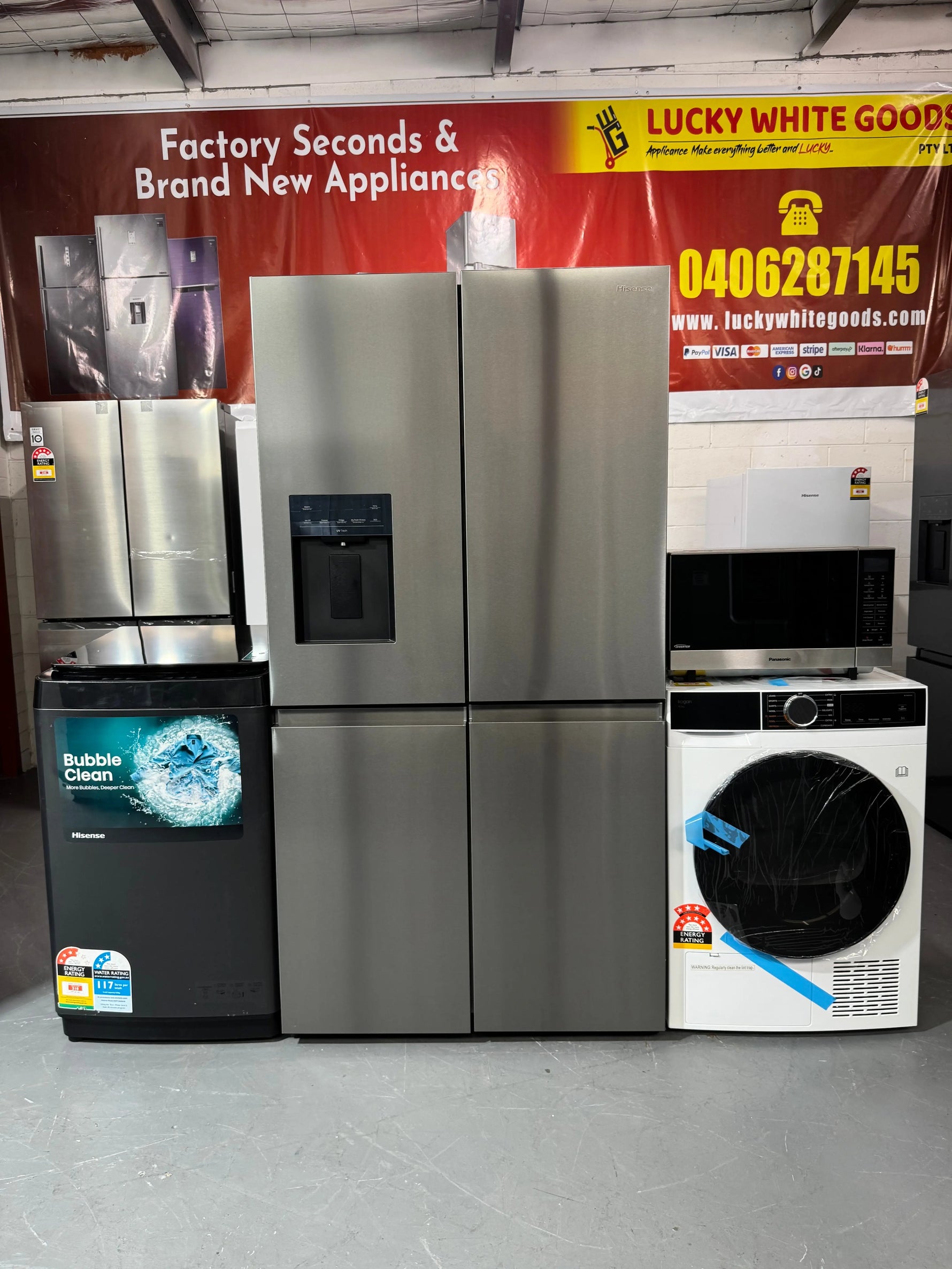 Move-In Ready Appliances [Fridge, Washer, Microwave and Dryer] | SYDNEY