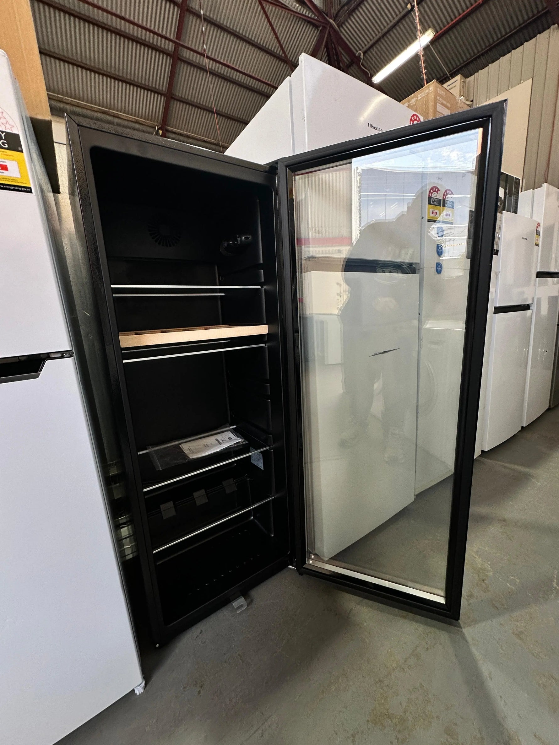 Near New CHiQ 233L Glass Door Beverage Centre | ADELAIDE
