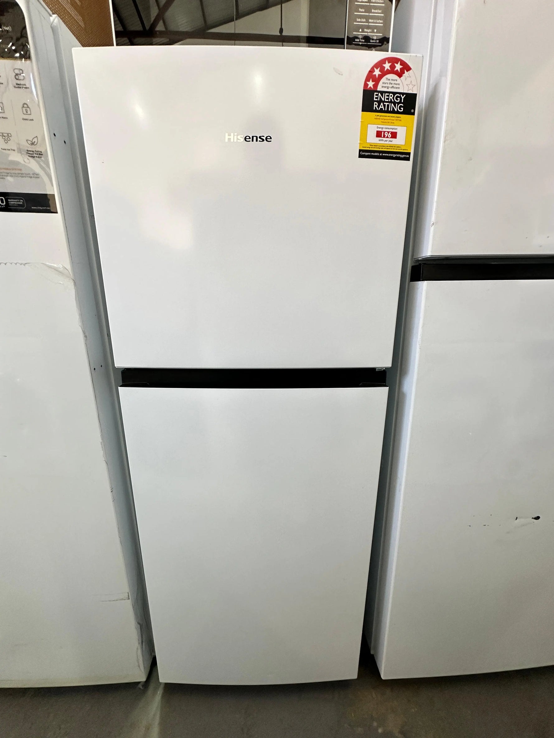Near New Hisense 205L Top Mount Fridge Freezer | ADELAIDE