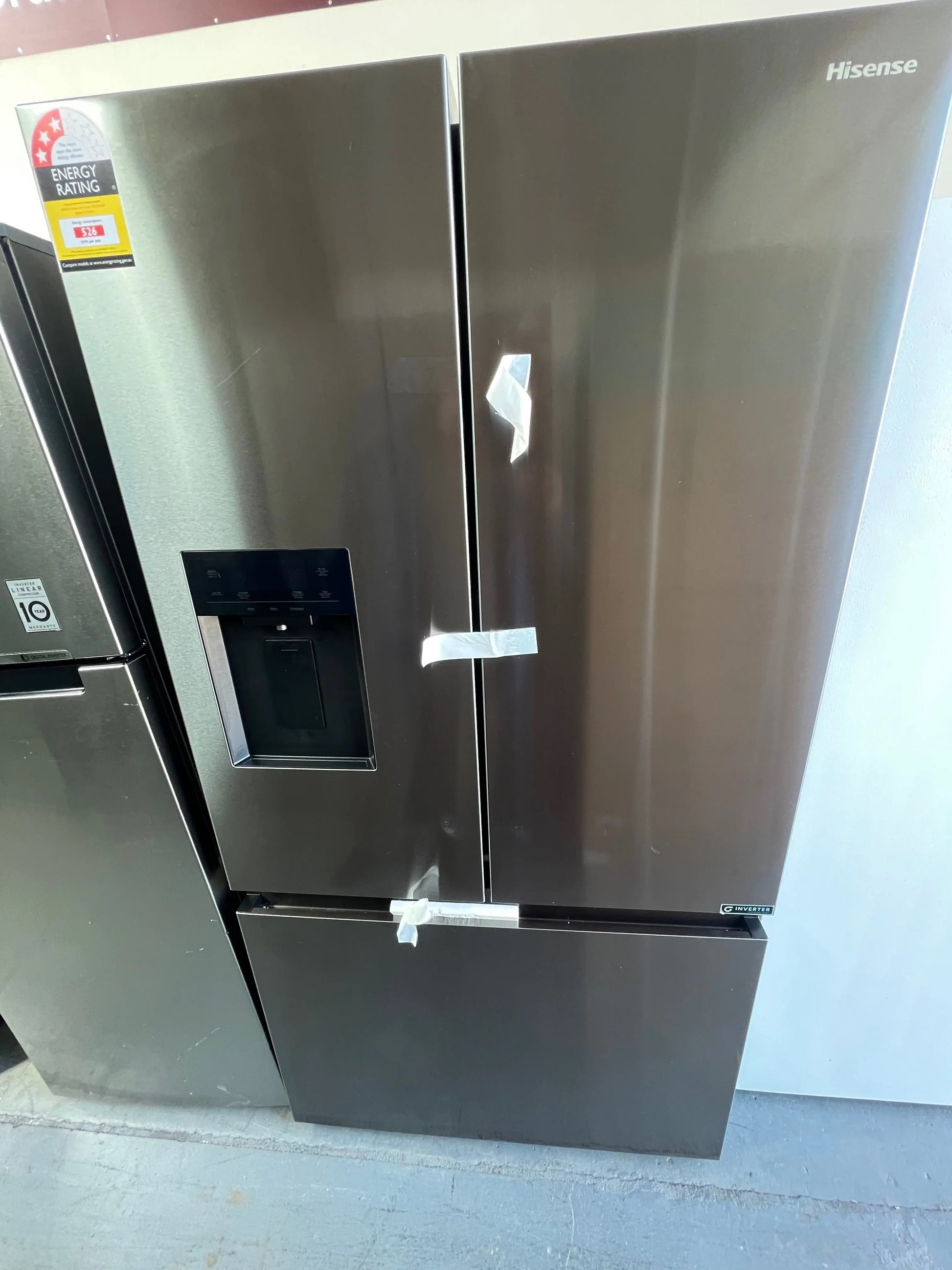 Near New condition Hisense 634 Litres Fridge Freezer | ADELAIDE