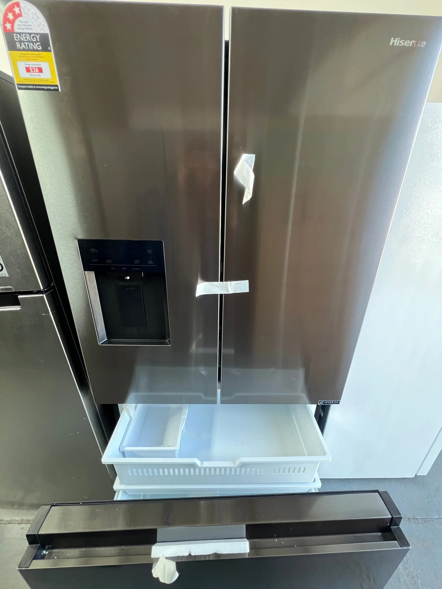 Near New condition Hisense 634 Litres Fridge Freezer | ADELAIDE