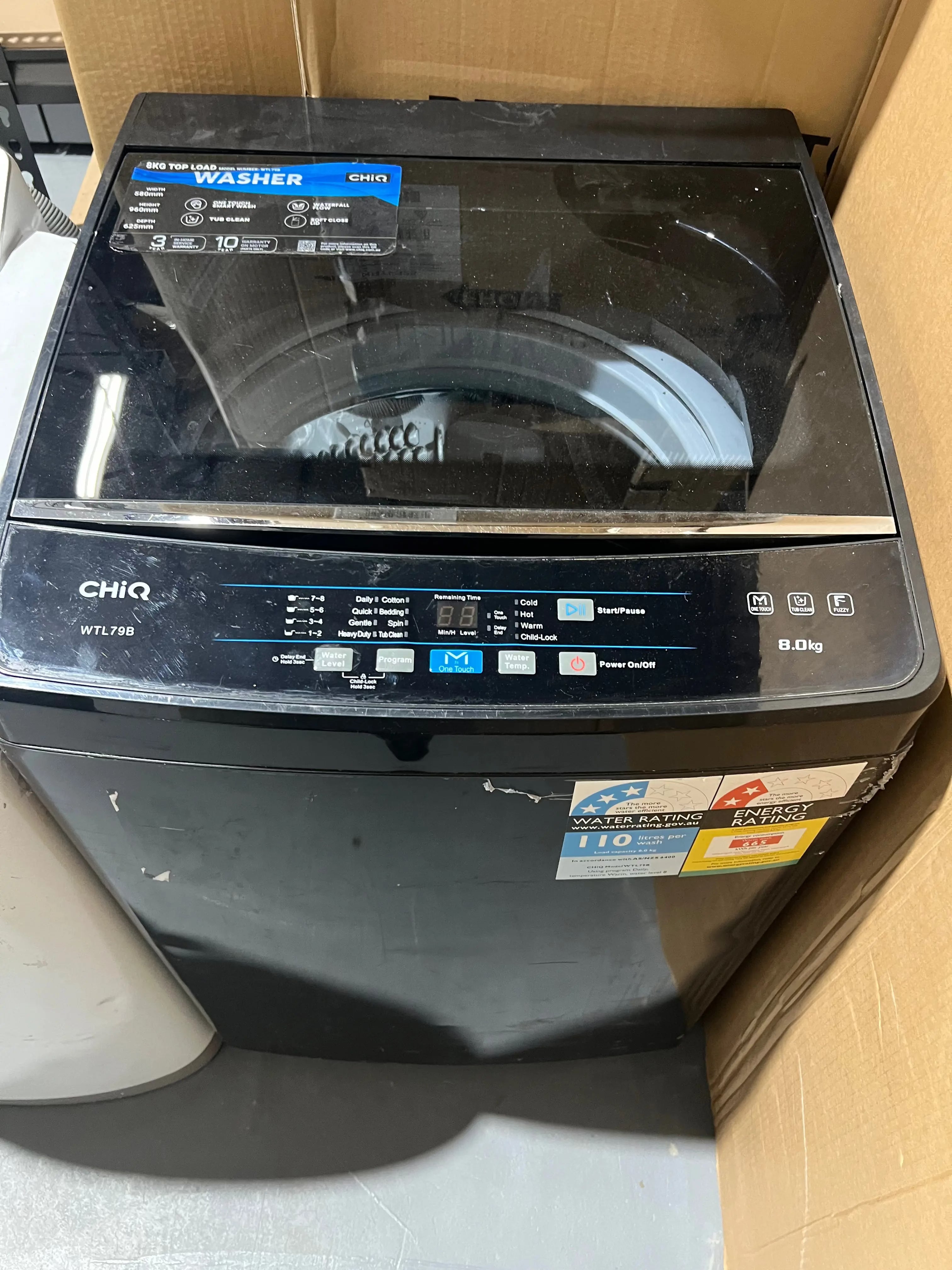 Near new Chiq 8 Kgs Washing Machine | ADELAIDE
