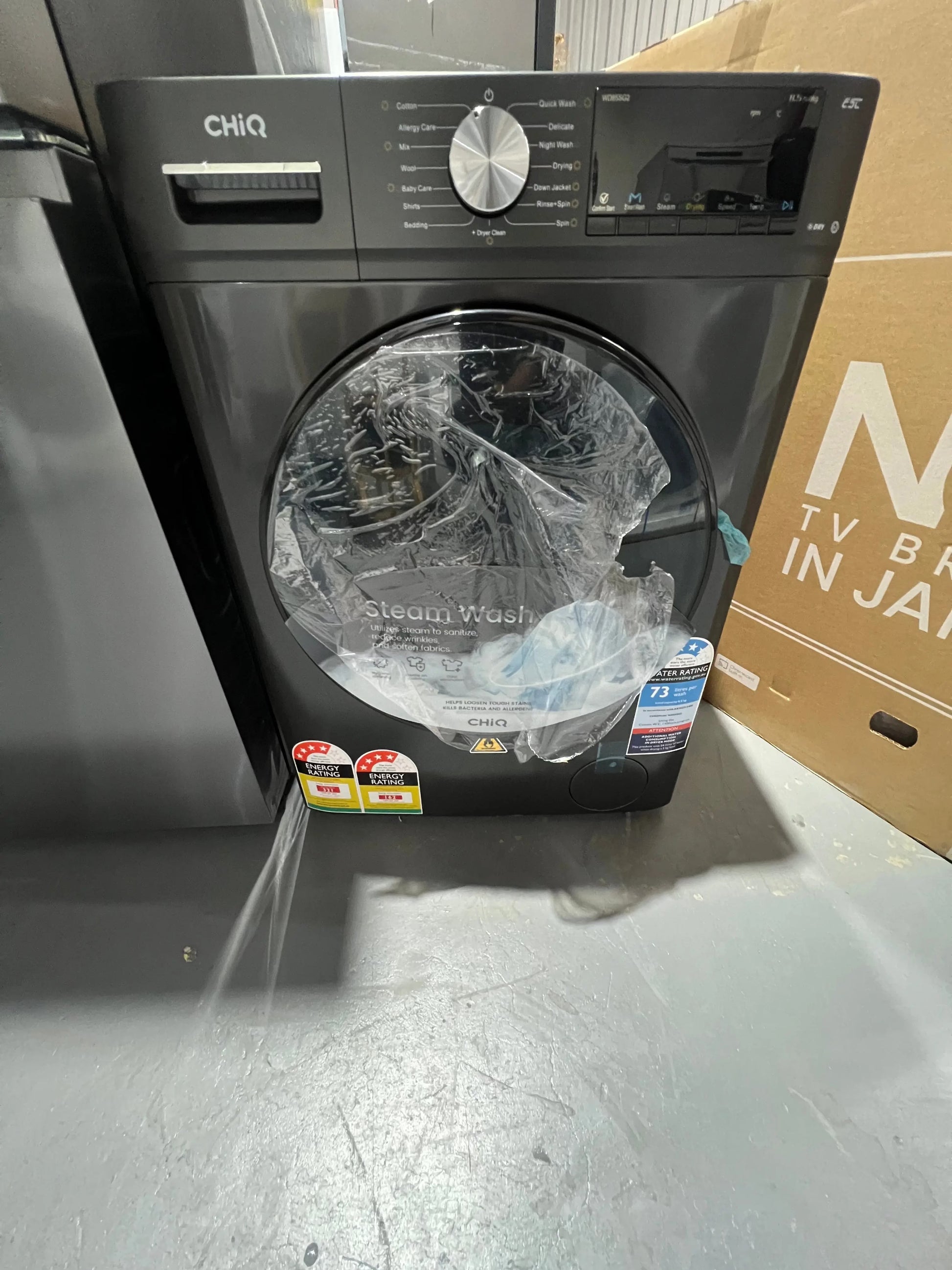 Near new Condition Hisense 640 Litres Fridge Freezer and chiq 8.5/6 Washer/Dryer and Toshiba 65” tv | ADELAIDE