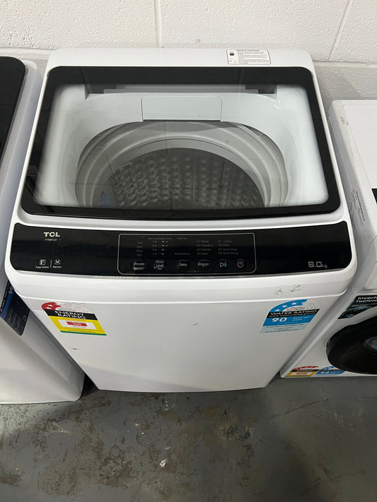 Near new Condition TCL 8 Kgs Washing Machine F708TLW | ADELAIDE
