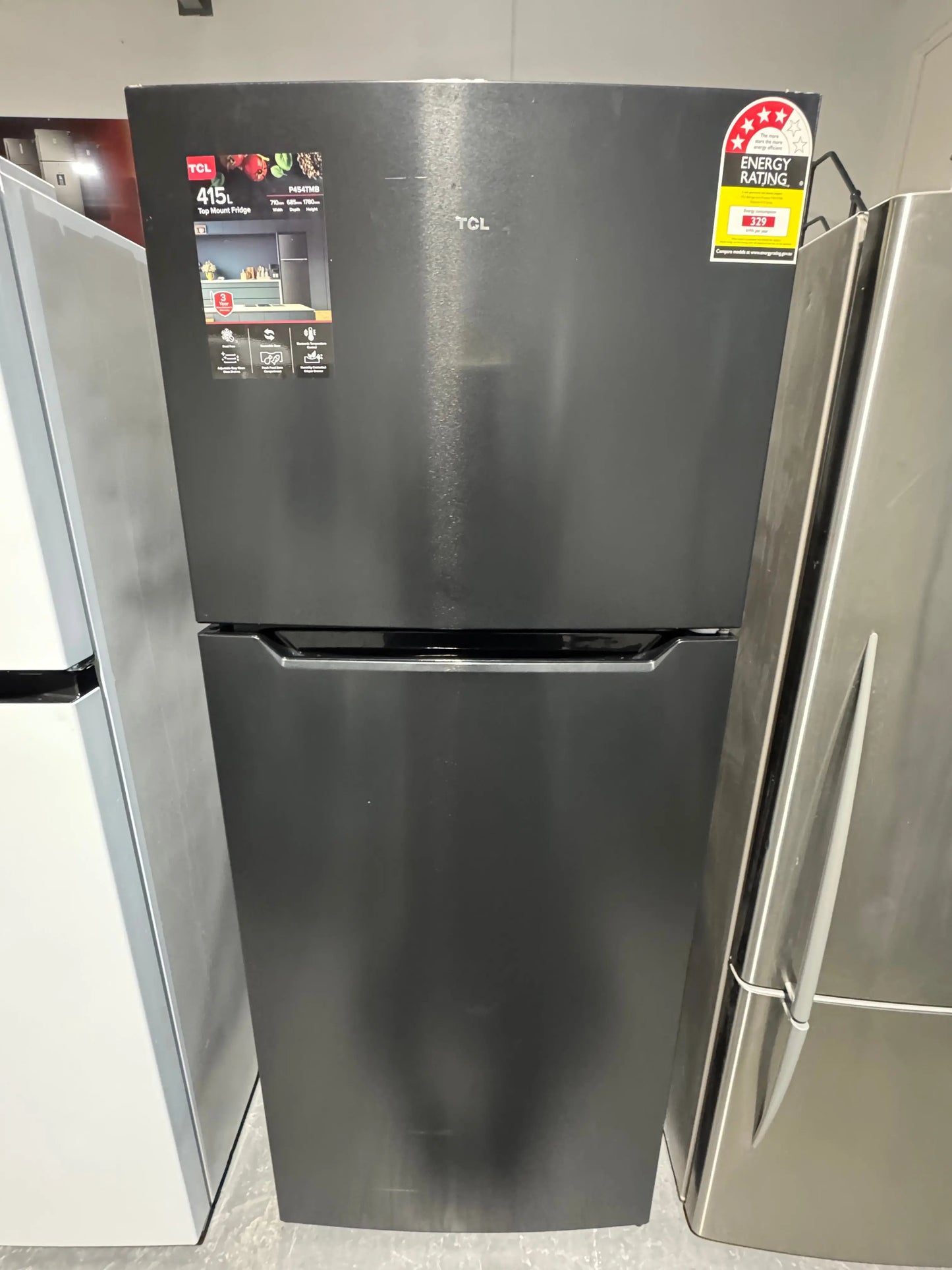 Near new condition TCL 415 litres fridge freezer | PERTH