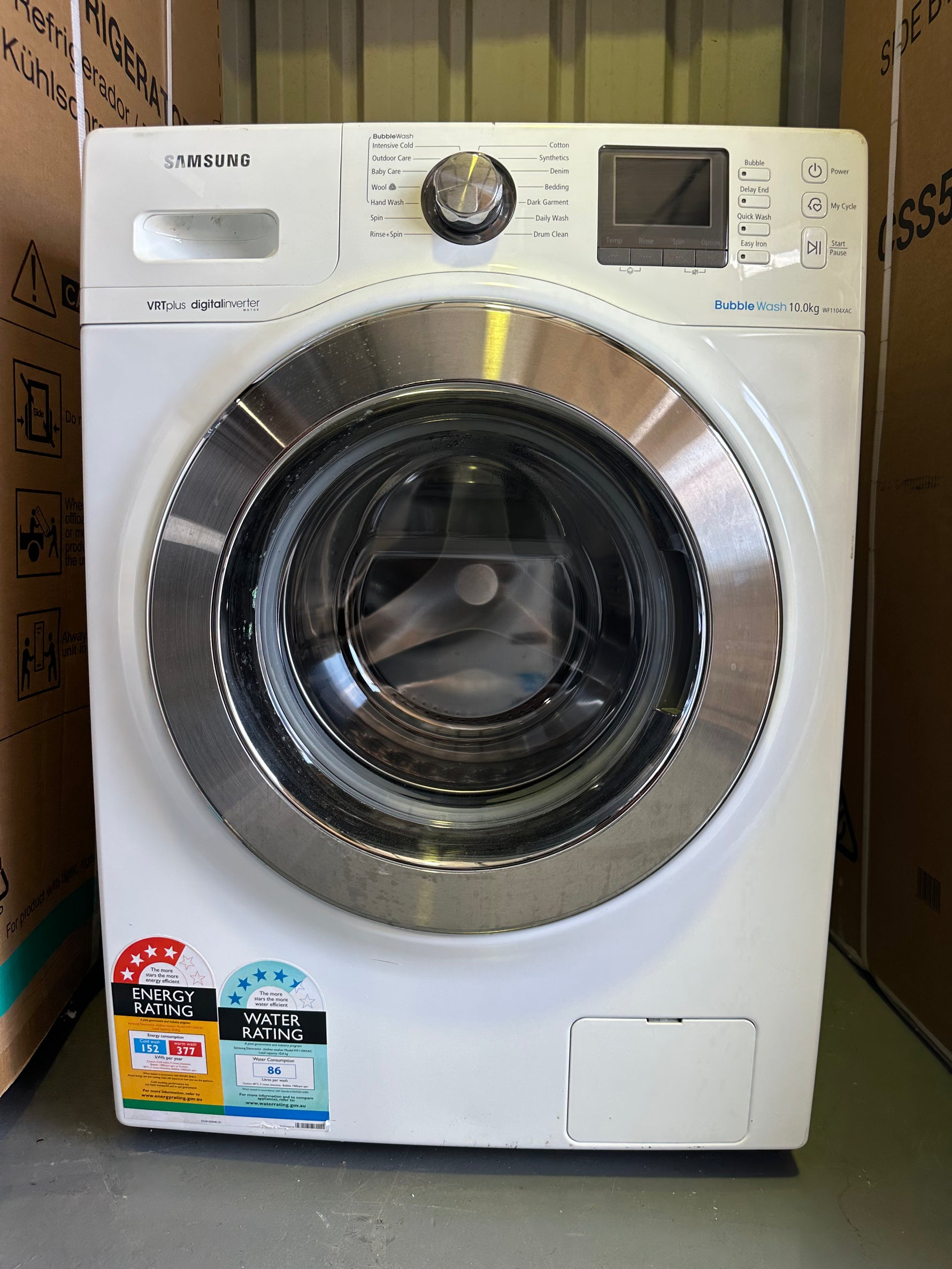 New hisense 640 L refrigerator and refurbished Samsung 10 Kg washer | BRISBANE
