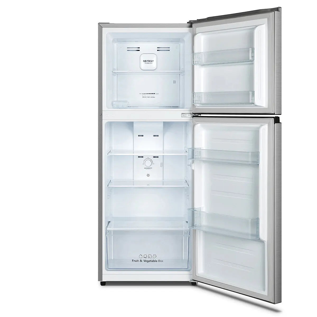 New in Box Hisense 205L Top Mount Refrigerator Silver HRTF206S | ALEXANDRIA