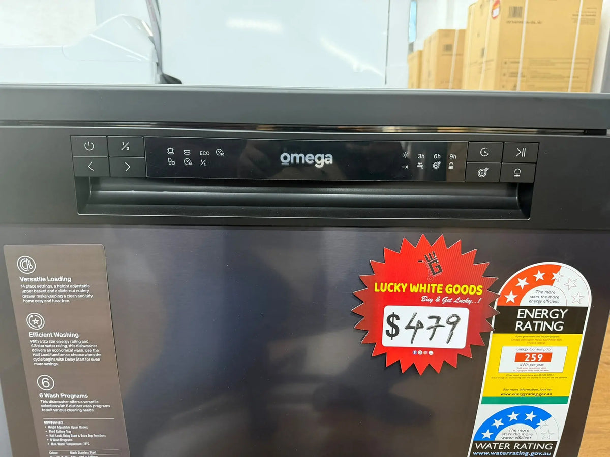 Omega 14 Place Setting Freestanding Dishwasher – Factory Second | RESERVOIR