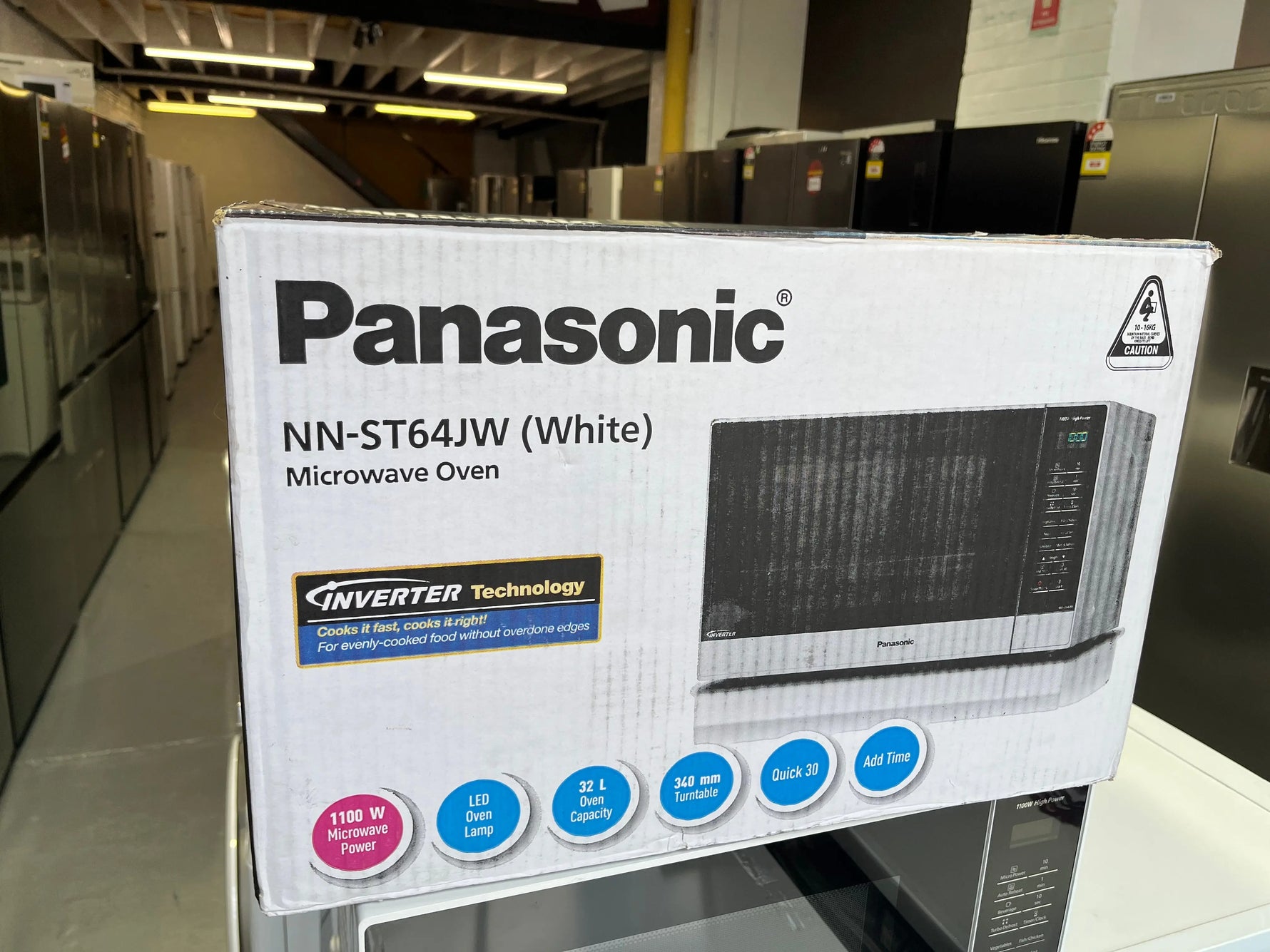 Panasonic 32 litre microwave oven Model no -ST64JW | ALEXANDRIA
