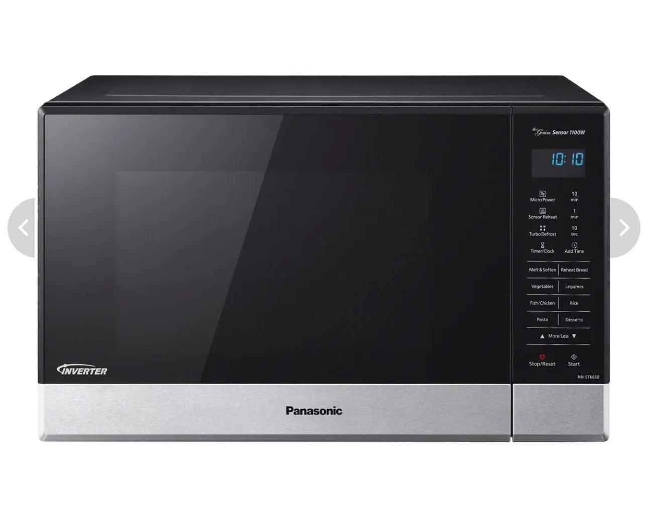 Panasonic 32L 1100W Inverter Microwave Oven – Black | PERTH