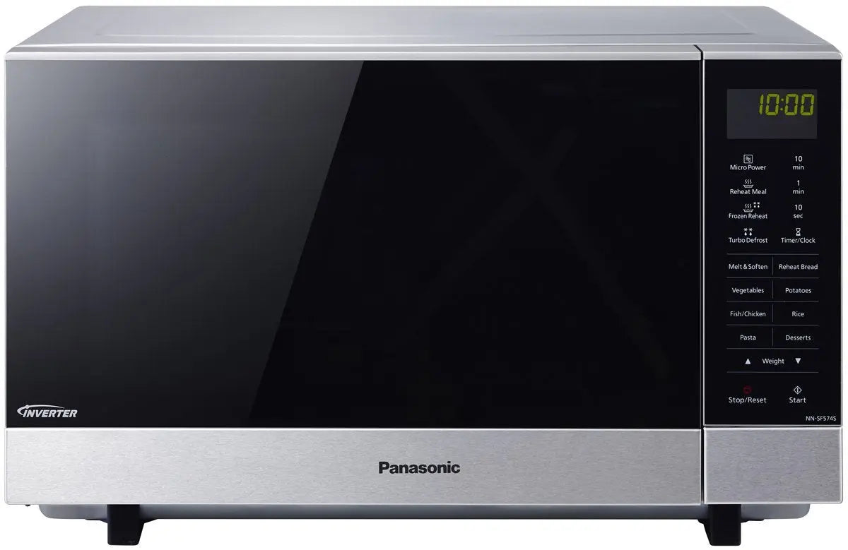 Panasonic NN-SF574S 27L Flatbed Microwave – Factory Seconds