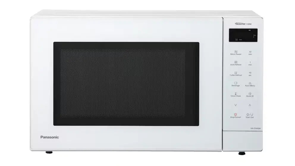 Panasonic NN‑ST64JW 32L Inverter Microwave Oven – White | PERTH