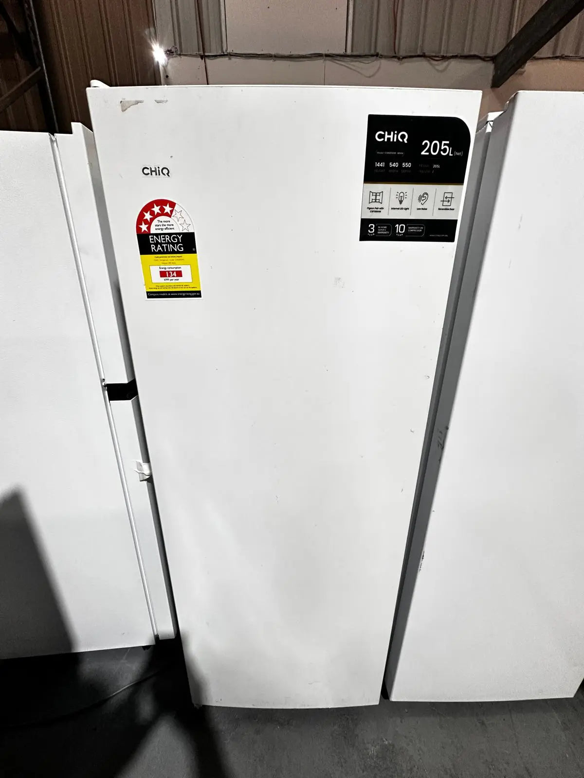 Pigeon Pair – Chiq 205 L Upright Fridge + Hisense 155 L Upright Freezer | ADELAIDE