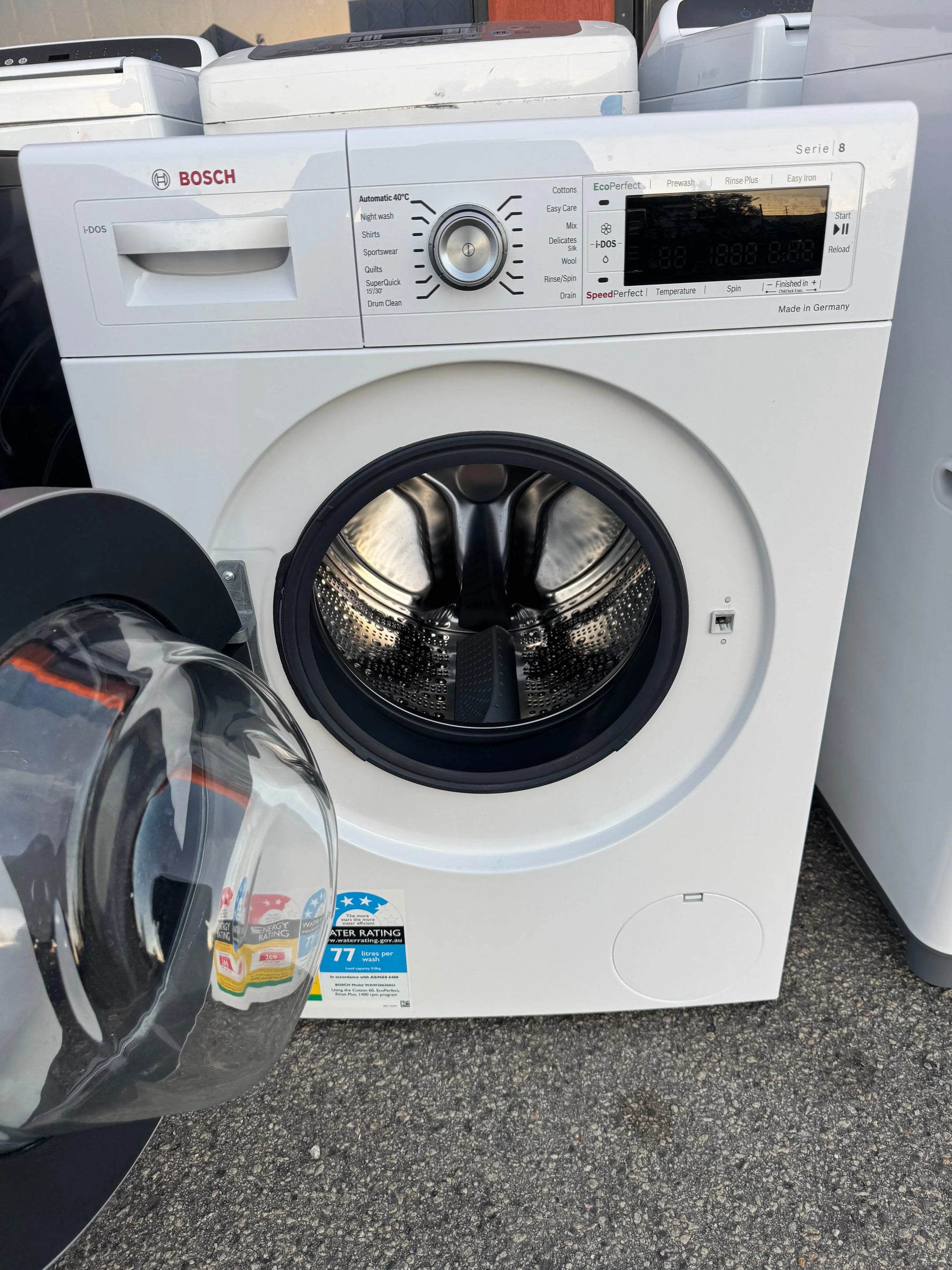 Refu Bosch series 8 8kg washing machine | PERTH