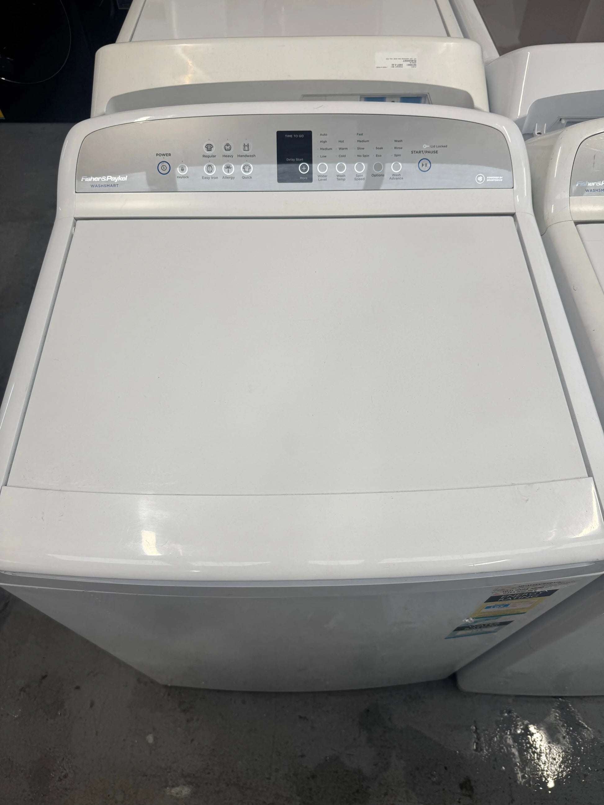 Refurbish Fisher and paykel 10 KG top loader Washing Machine | Lucky white goods