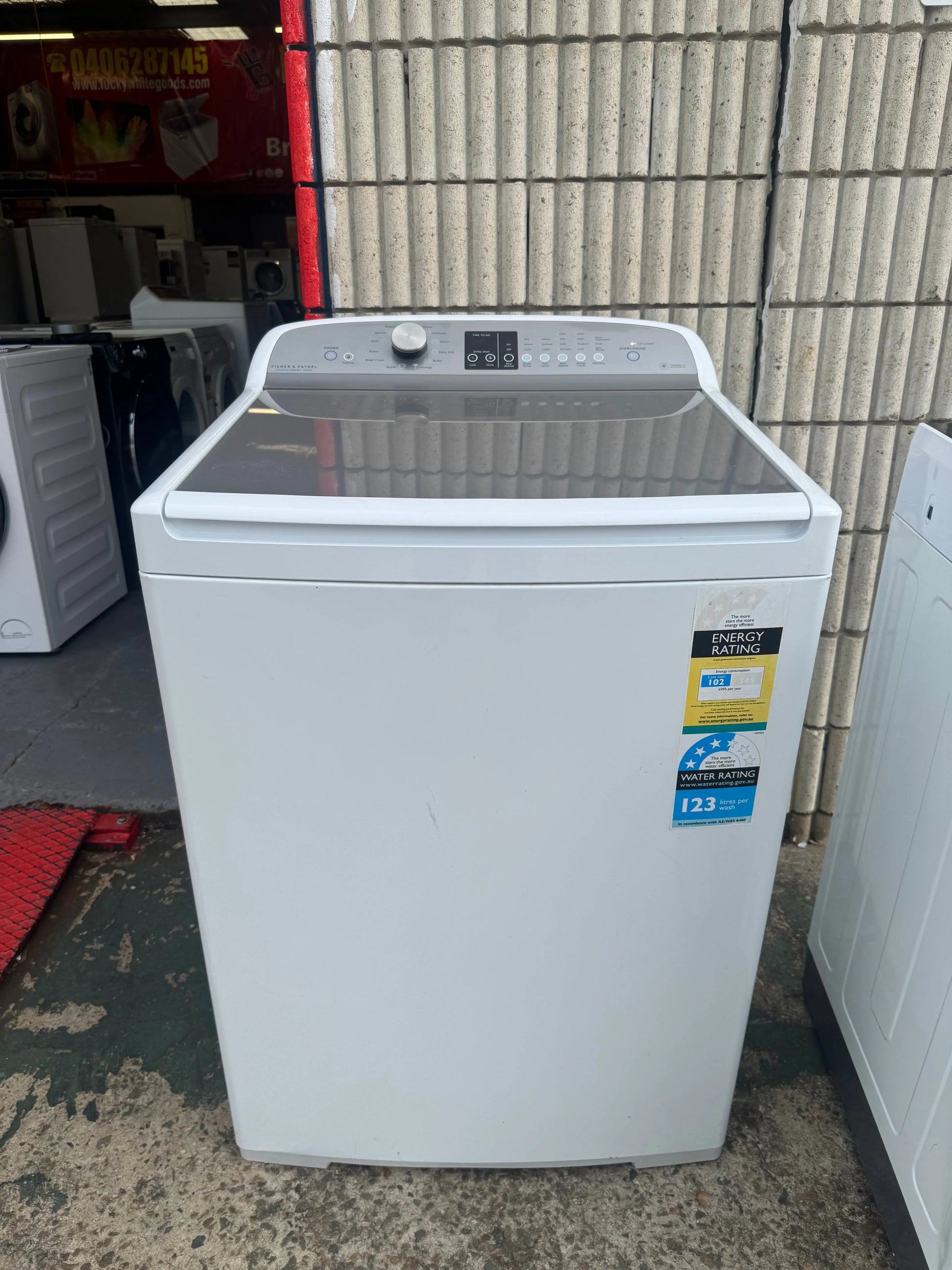 Refurbish Fisher and paykel 10 KG top loader Washing Machine | SYDNEY