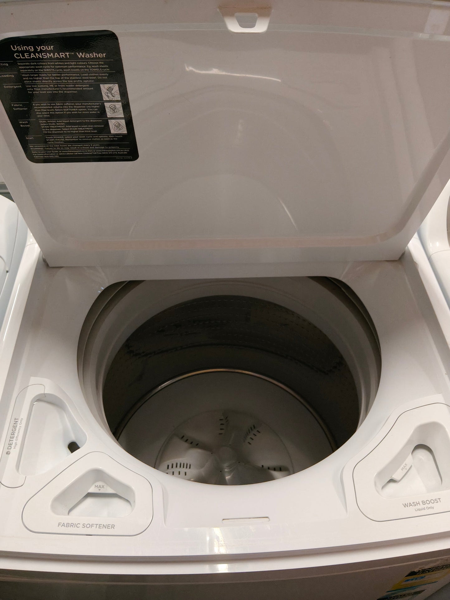 Refurbish Fisher and paykel 10 KG top loader Washing Machines | SYDNEY