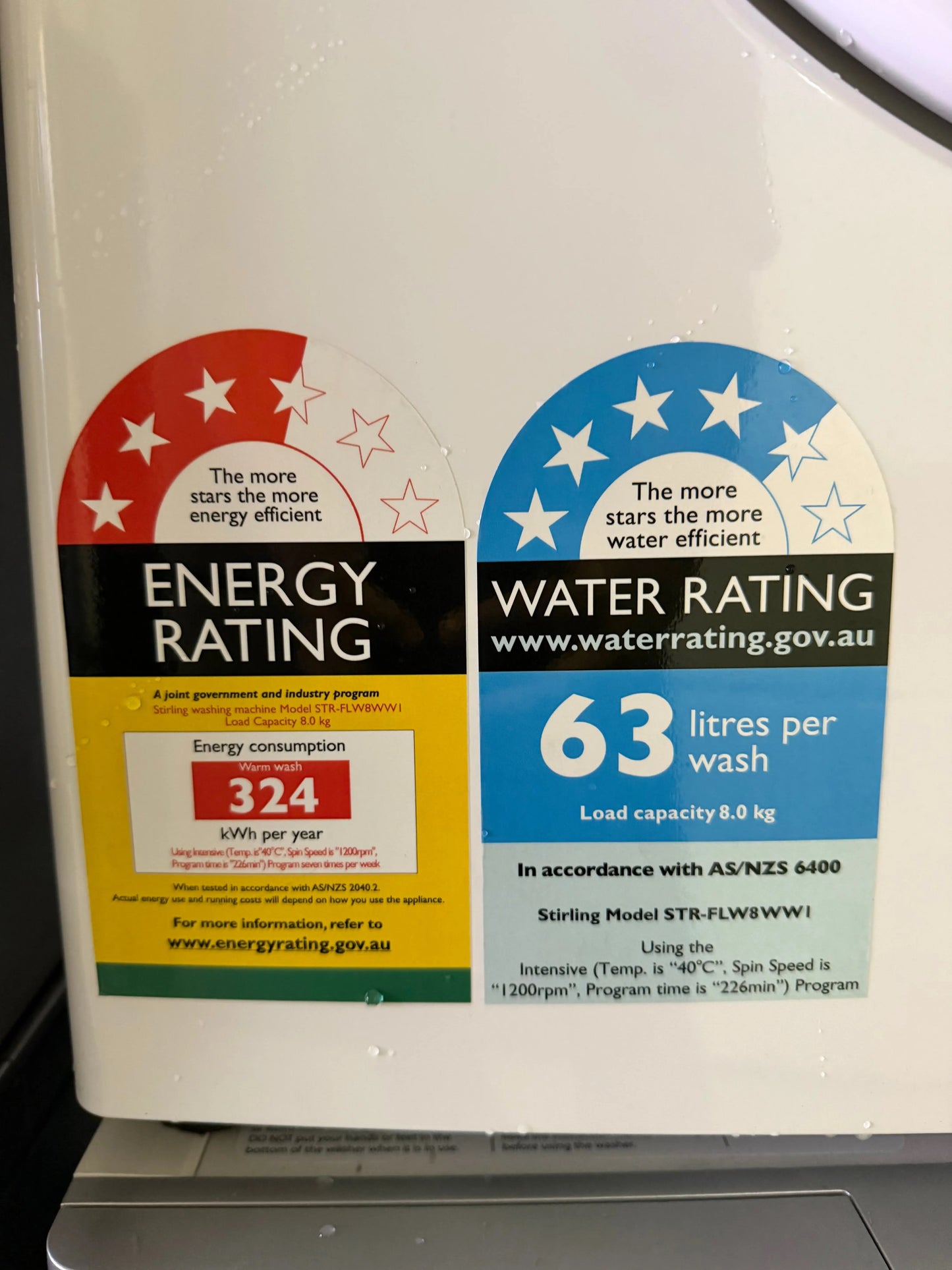 Refurbish Stirling 8KG washing machine | BRISBANE