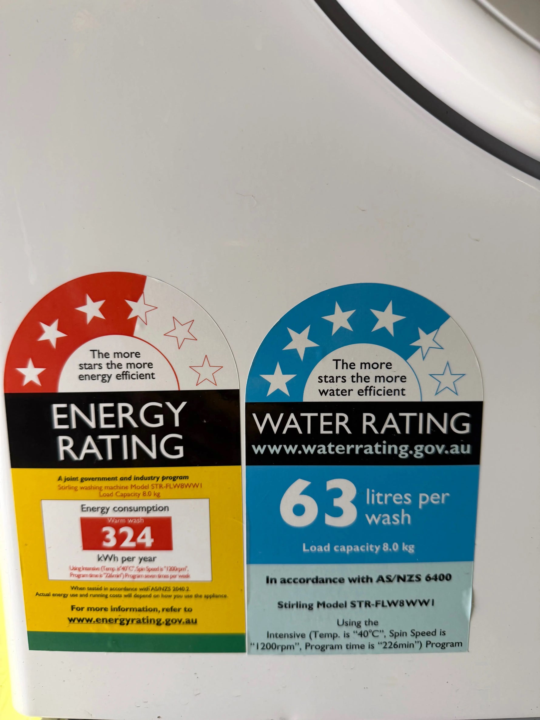 Refurbish Stirling 8KG washing machine | BRISBANE