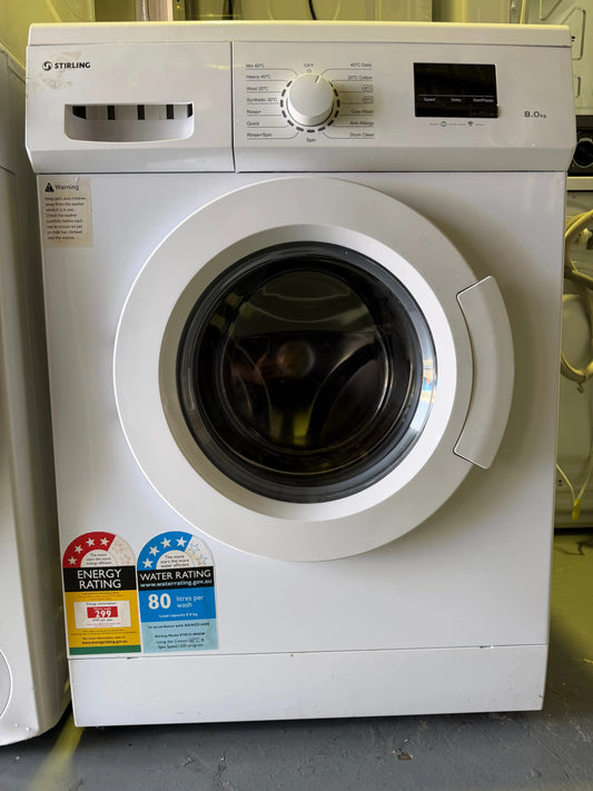 Refurbish Stirling 8KG washing machine | BRISBANE