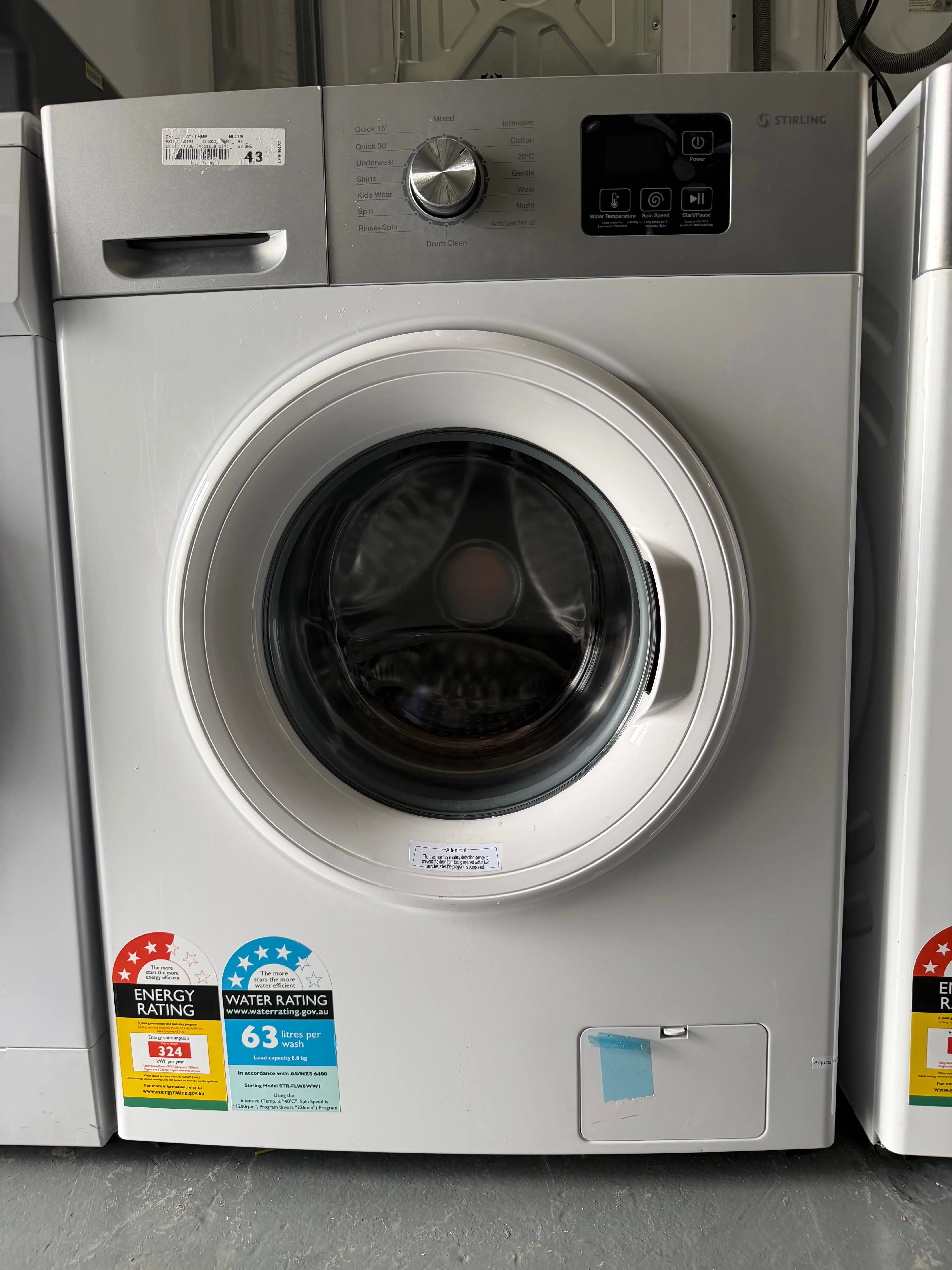 Refurbish Stirling 8KG washing machine | BRISBANE