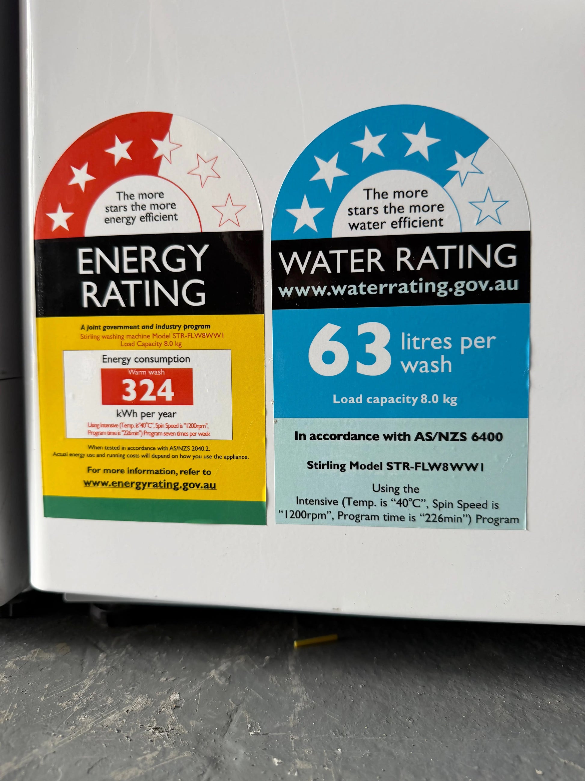 Refurbish Stirling 8KG washing machine | BRISBANE