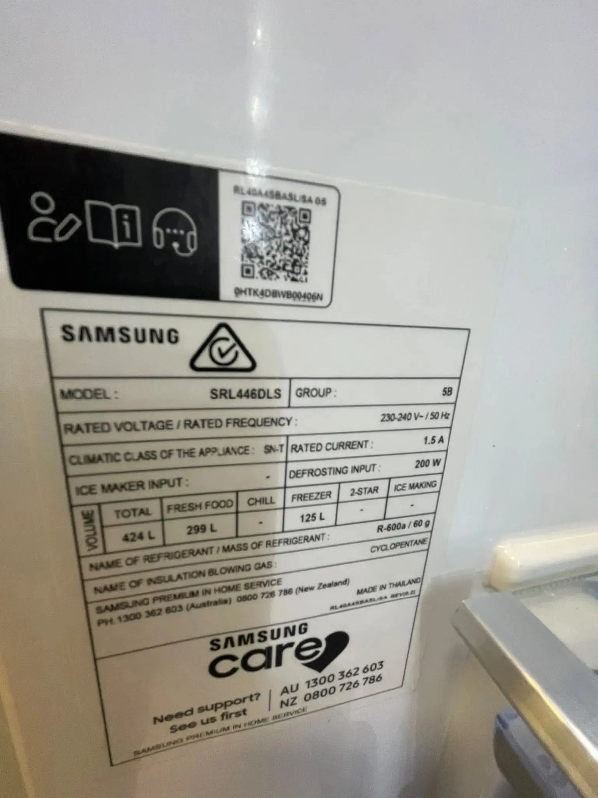 Samsung 424L Bottom Mount Fridge Freezer & Fisher & Paykel 8kg Top Loader Combo – Refurbished | SYDNEY