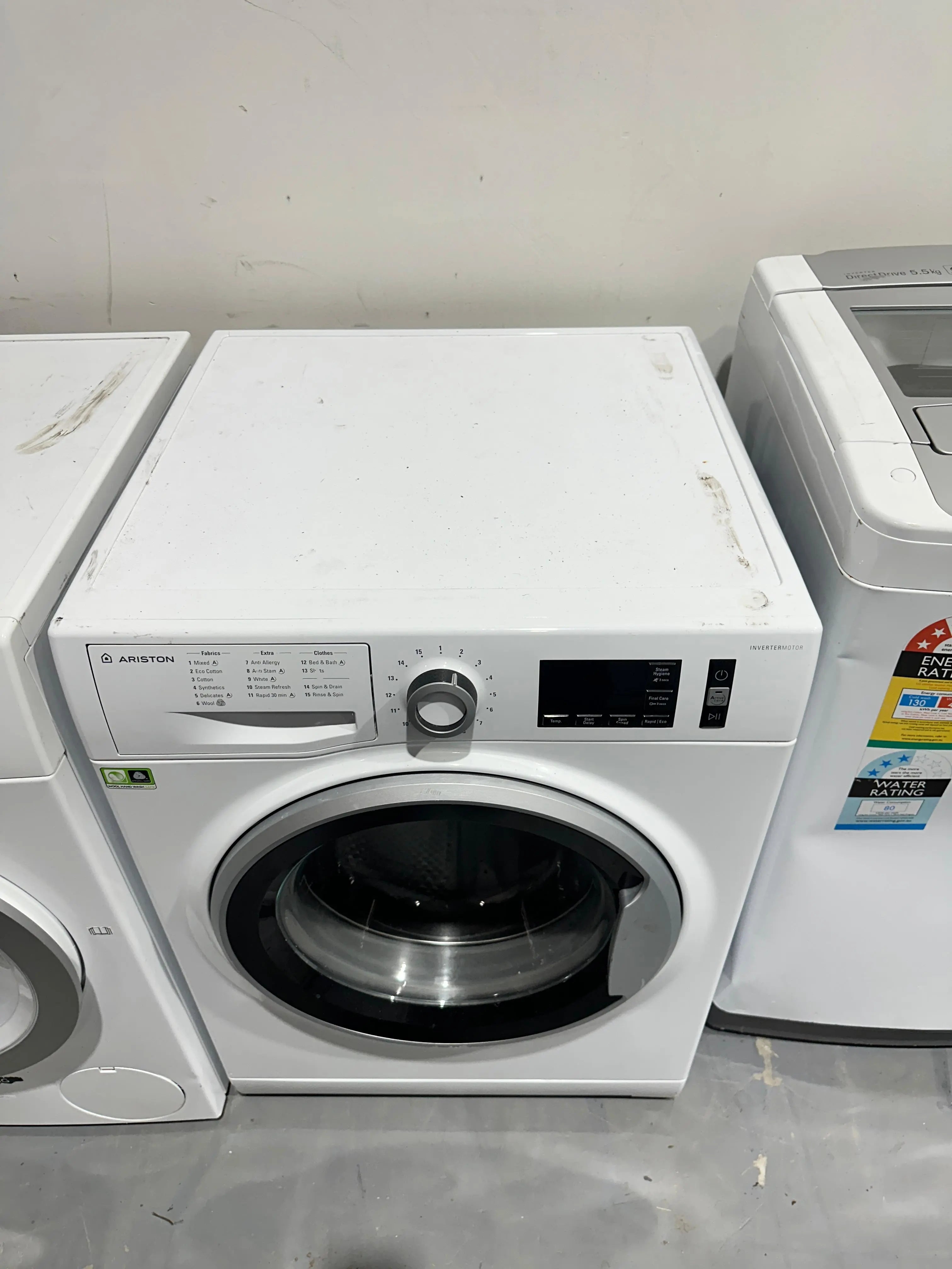 Refurbished Ariston 8kg Front Load Washing Machine | ADELAIDE