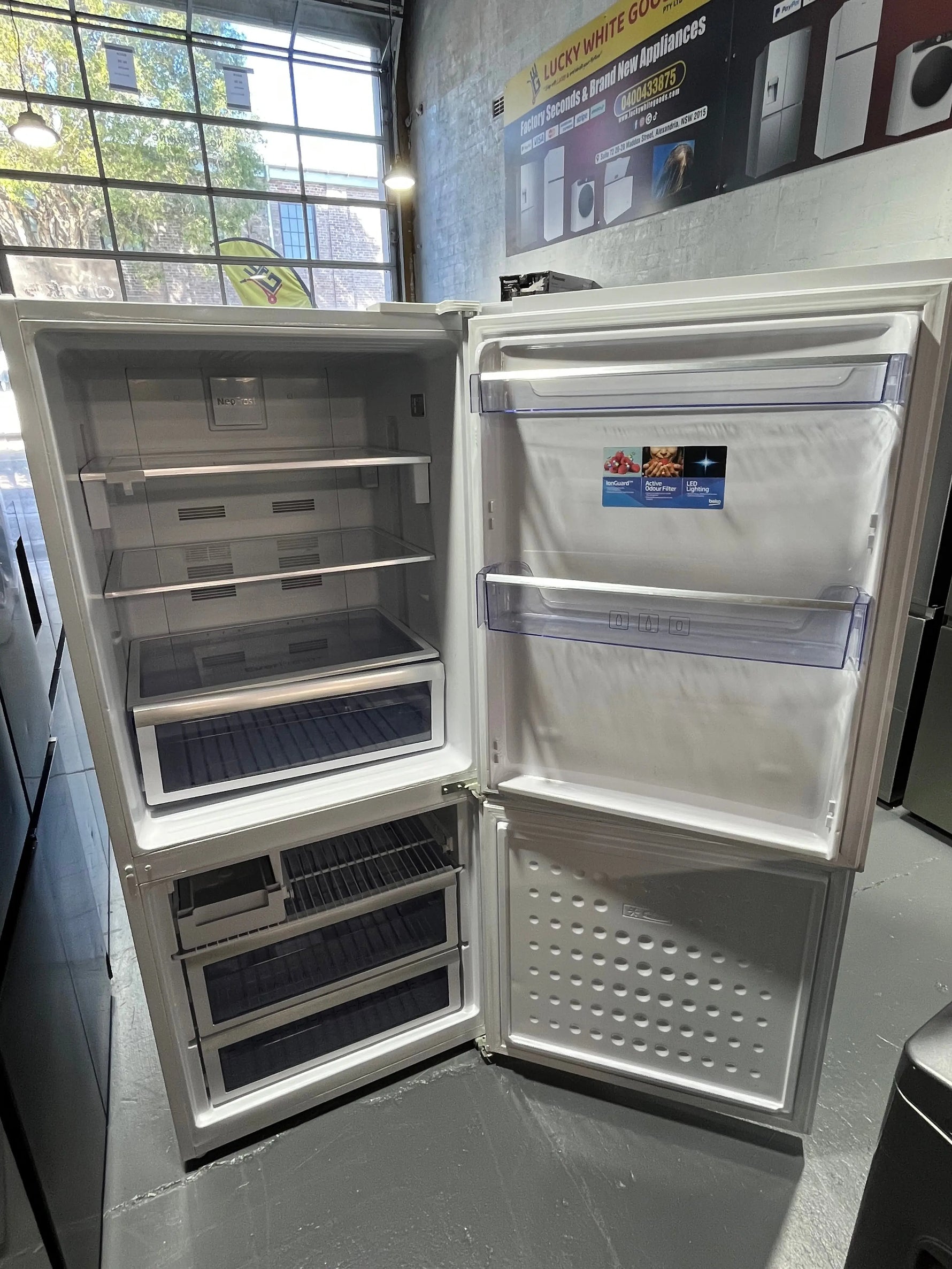 Refurbished Beko 505 ltr bottom mount fridge freezer | ALEXANDRIA