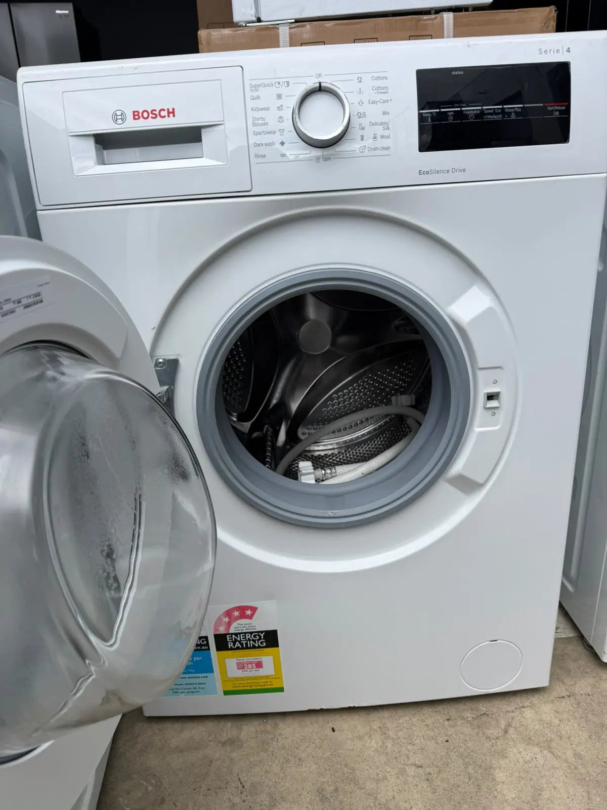 Refurbished Bosch 7.5kg Serie 4 Front Load Washing Machine | MELBOURNE