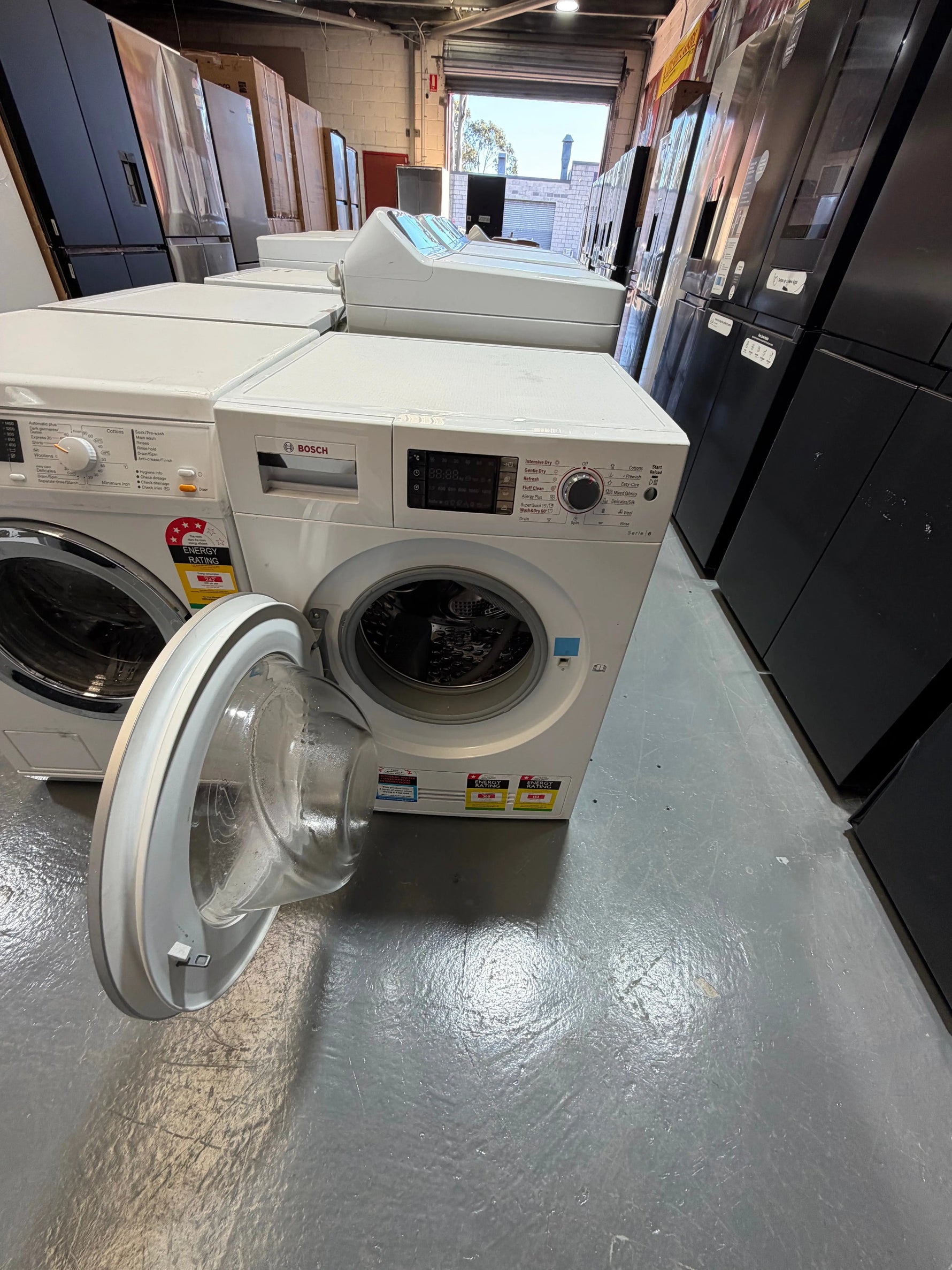 Refurbished Bosch 8 kg front loader washer