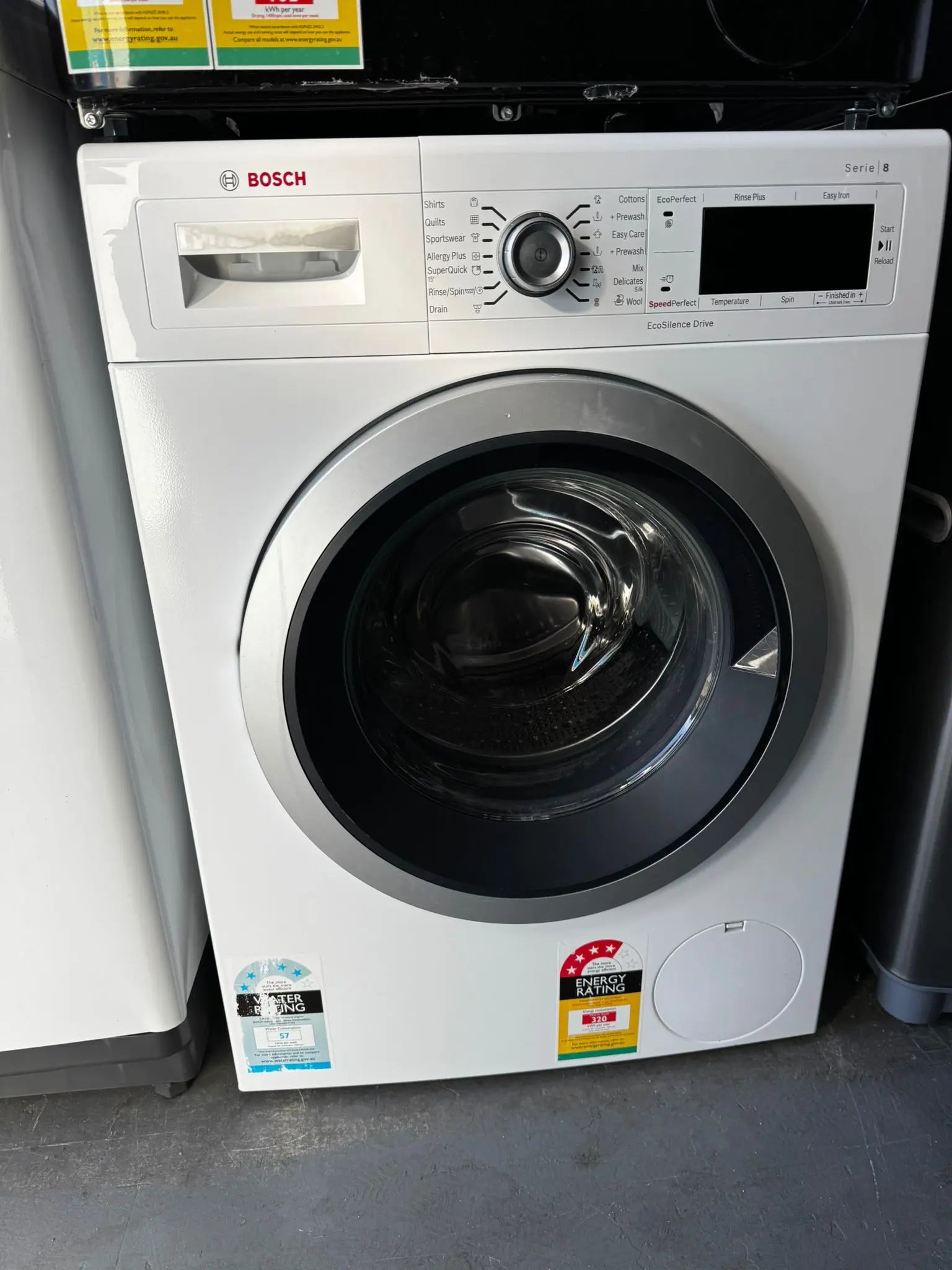 Refurbished Bosch Series 8 8kg Washing Machine – EcoSilence Drive | PERTH