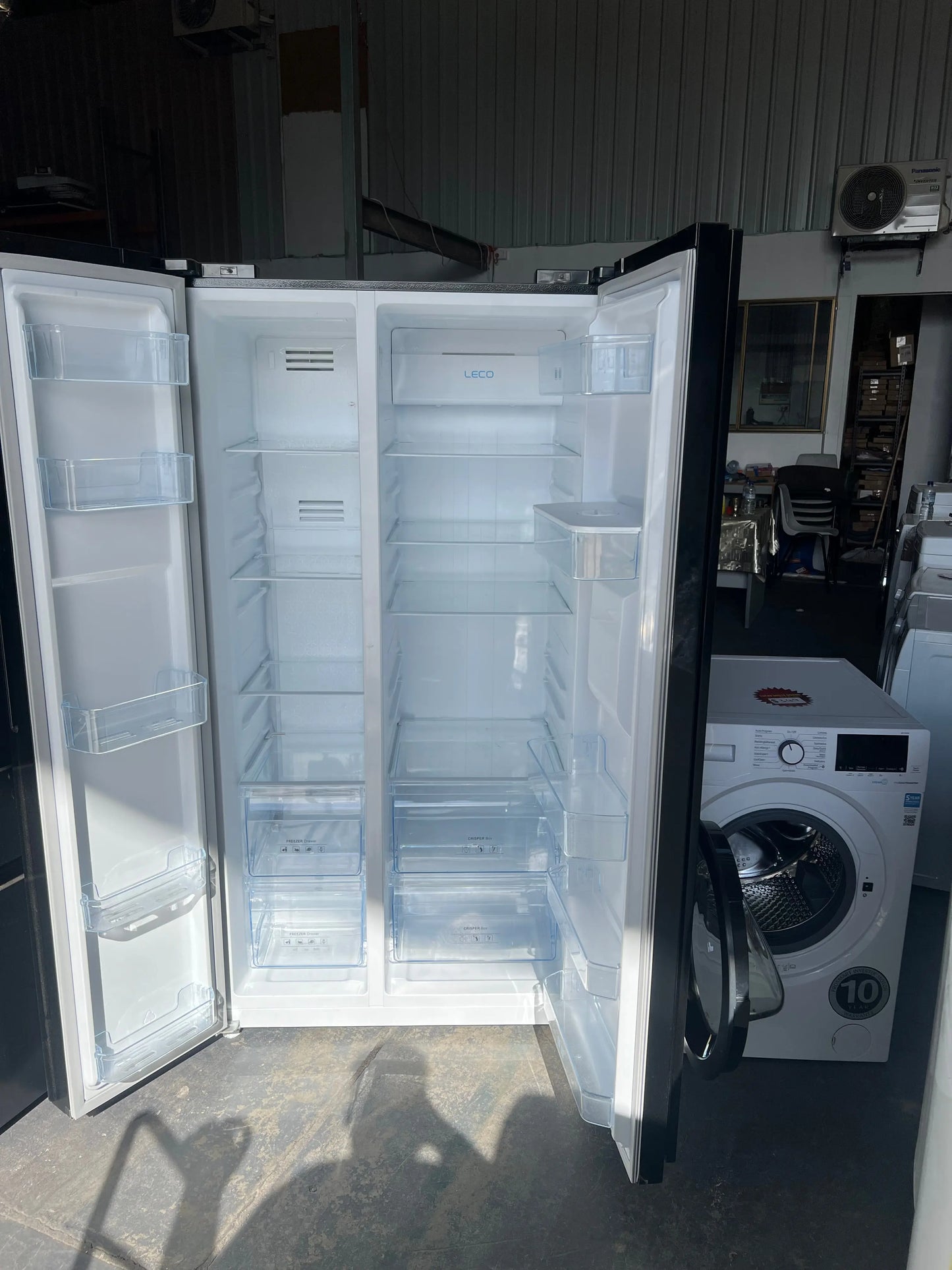 Refurbished CHIQ 559 ltrs Fridge Freezer and Beko 7.5 Kgs Washing Machine | ADELAIDE