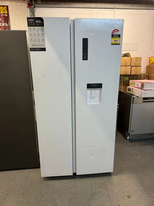Refurbished CHIQ 622 litres side by side door fridge freezer | SYDNEY