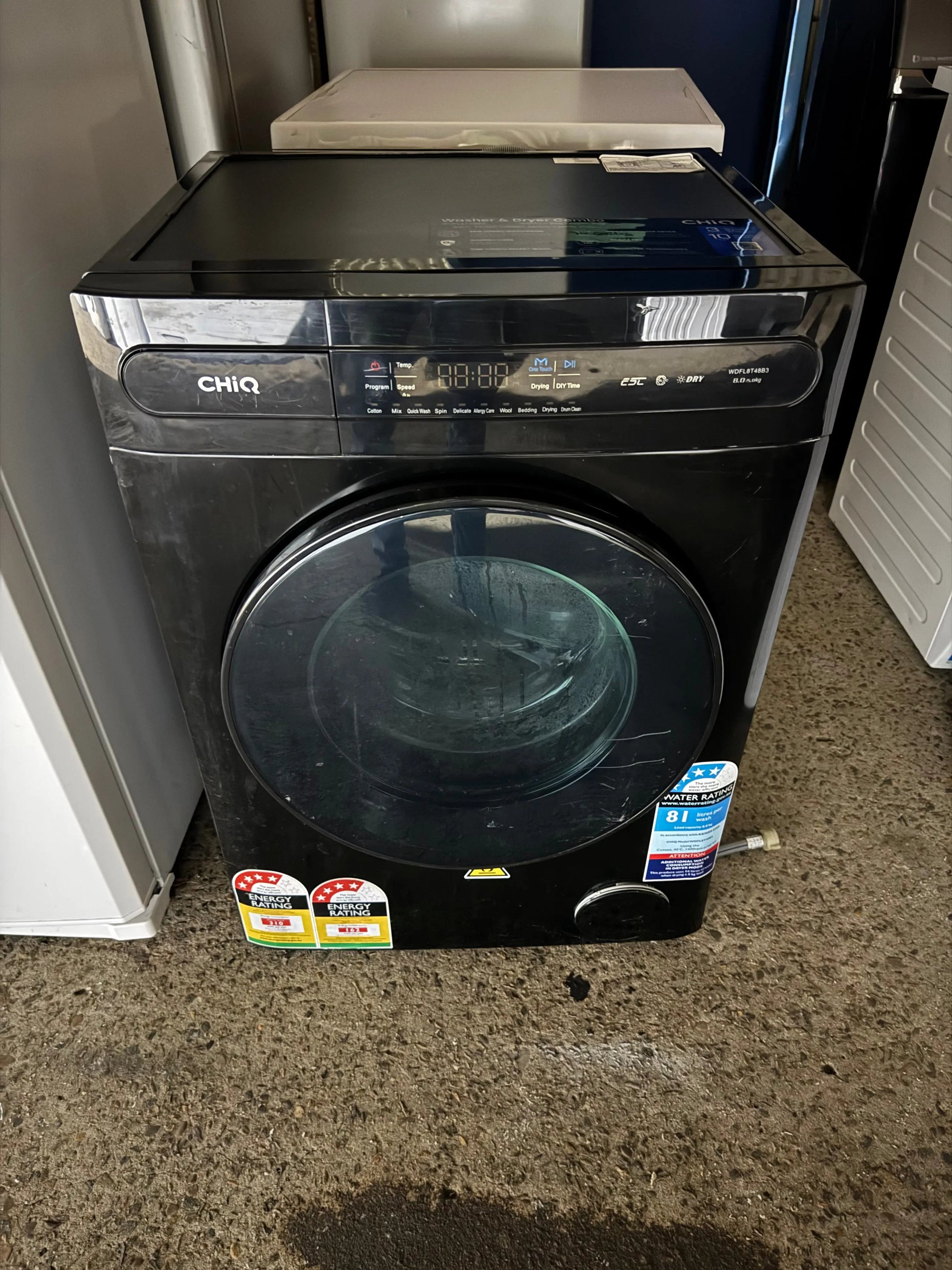 Refurbished CHIQ 8/5kg Washer Dryer Combo | SYDNEY