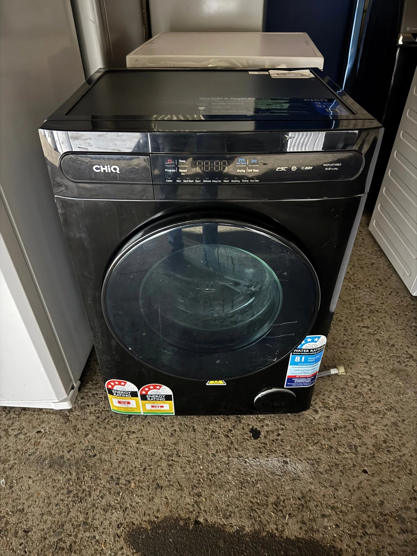 Refurbished CHIQ 8/5kg Washer Dryer Combo | SYDNEY