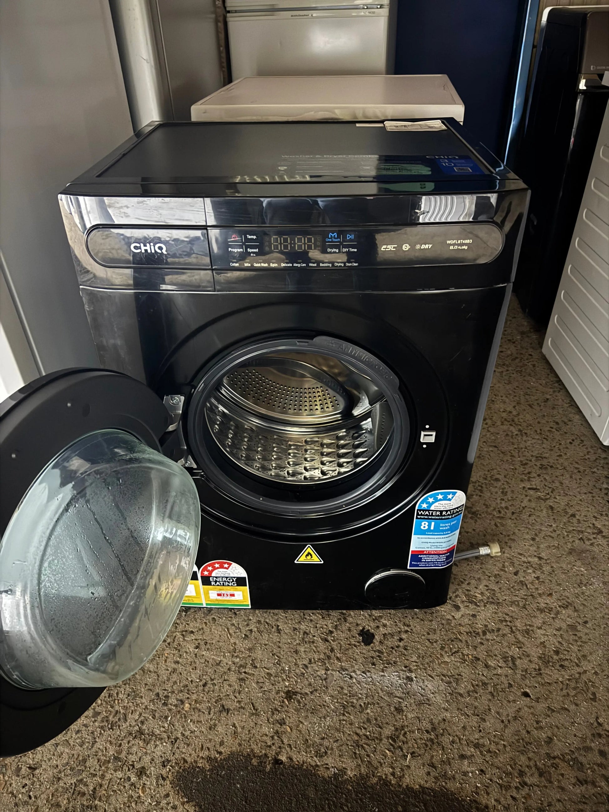 Refurbished CHIQ 8/5kg Washer Dryer Combo | SYDNEY