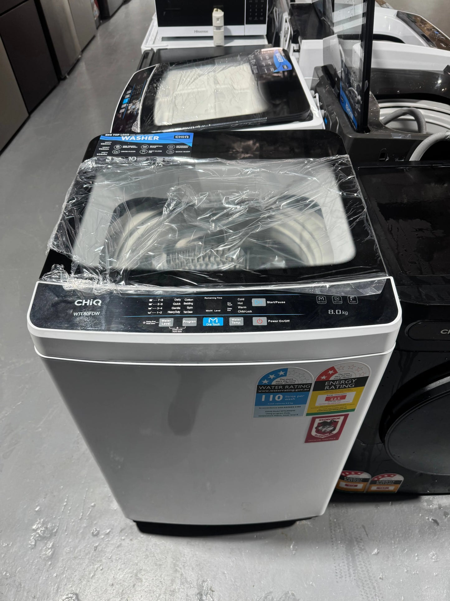 Refurbished CHIQ 8 kg Washing Machine | SYDNEY