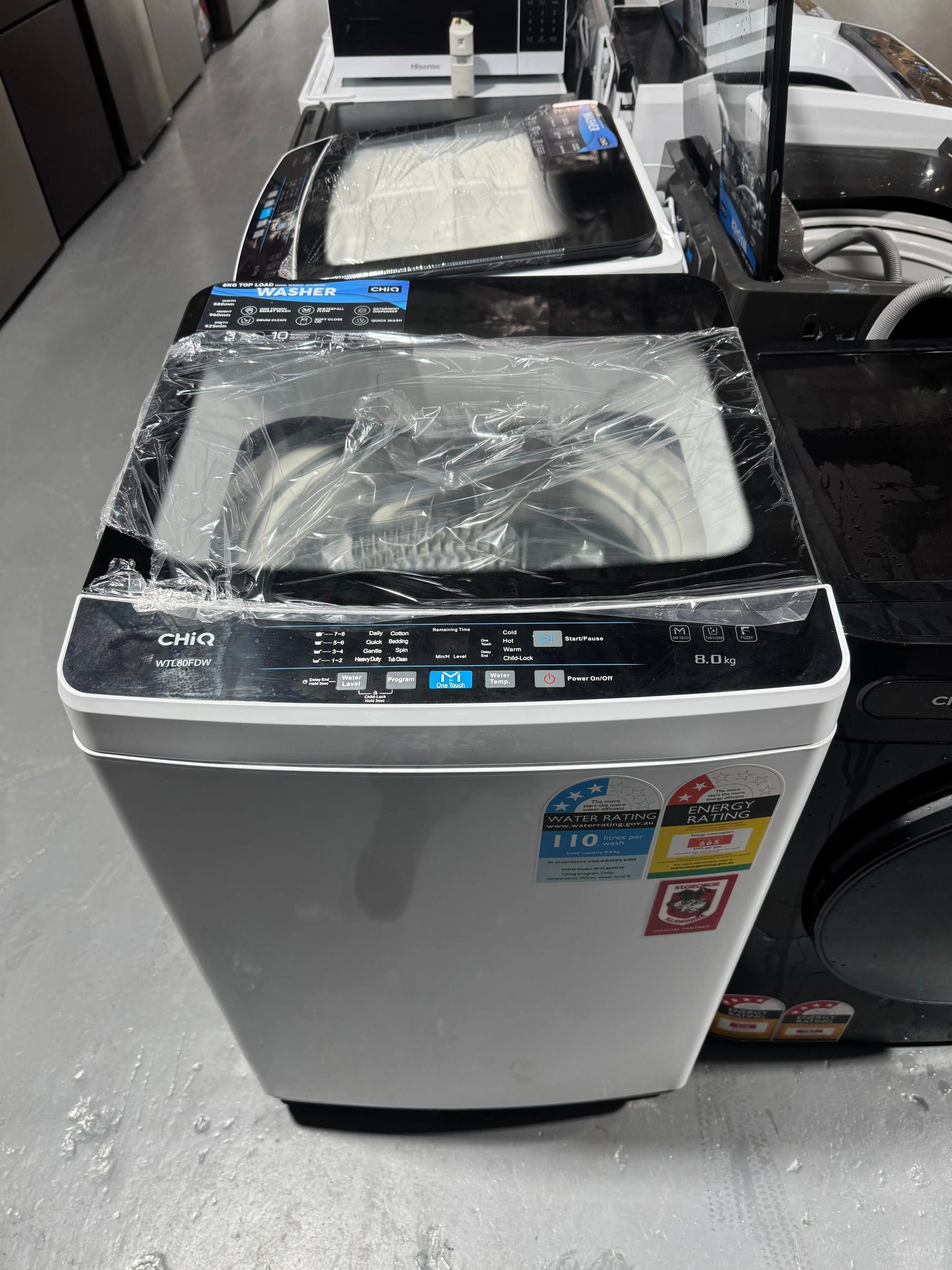 Refurbished CHIQ 8 kg Washing Machine | SYDNEY