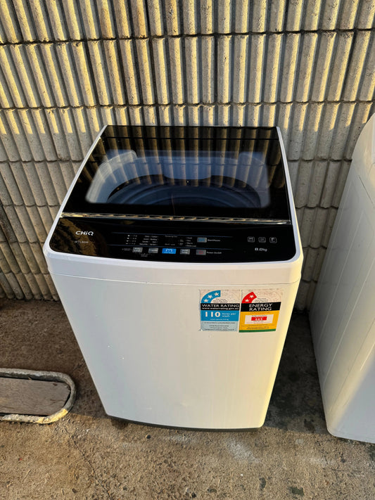 Refurbished CHIQ 8 kg top loader washer | SYDNEY