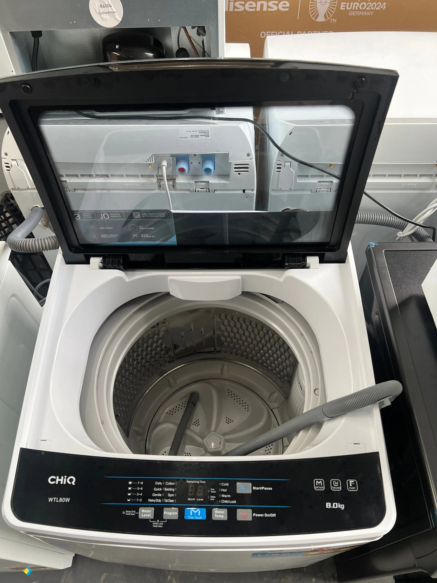 Refurbished CHIQ 8 kg washing machine | ADELAIDE