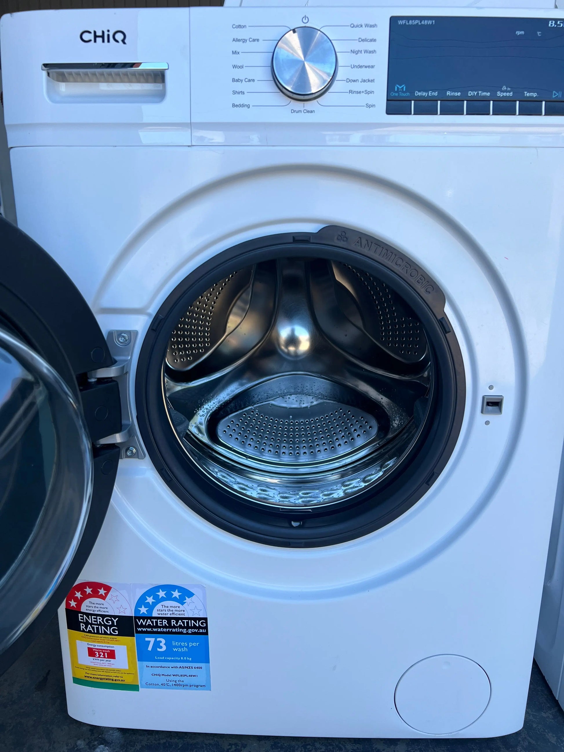 Refurbished CHIQ 8.5kg washing machine | ADELAIDE