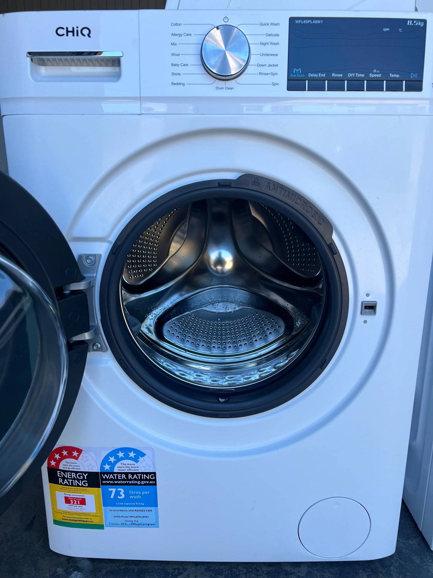 Refurbished CHIQ 8.5kg washing machine | ADELAIDE