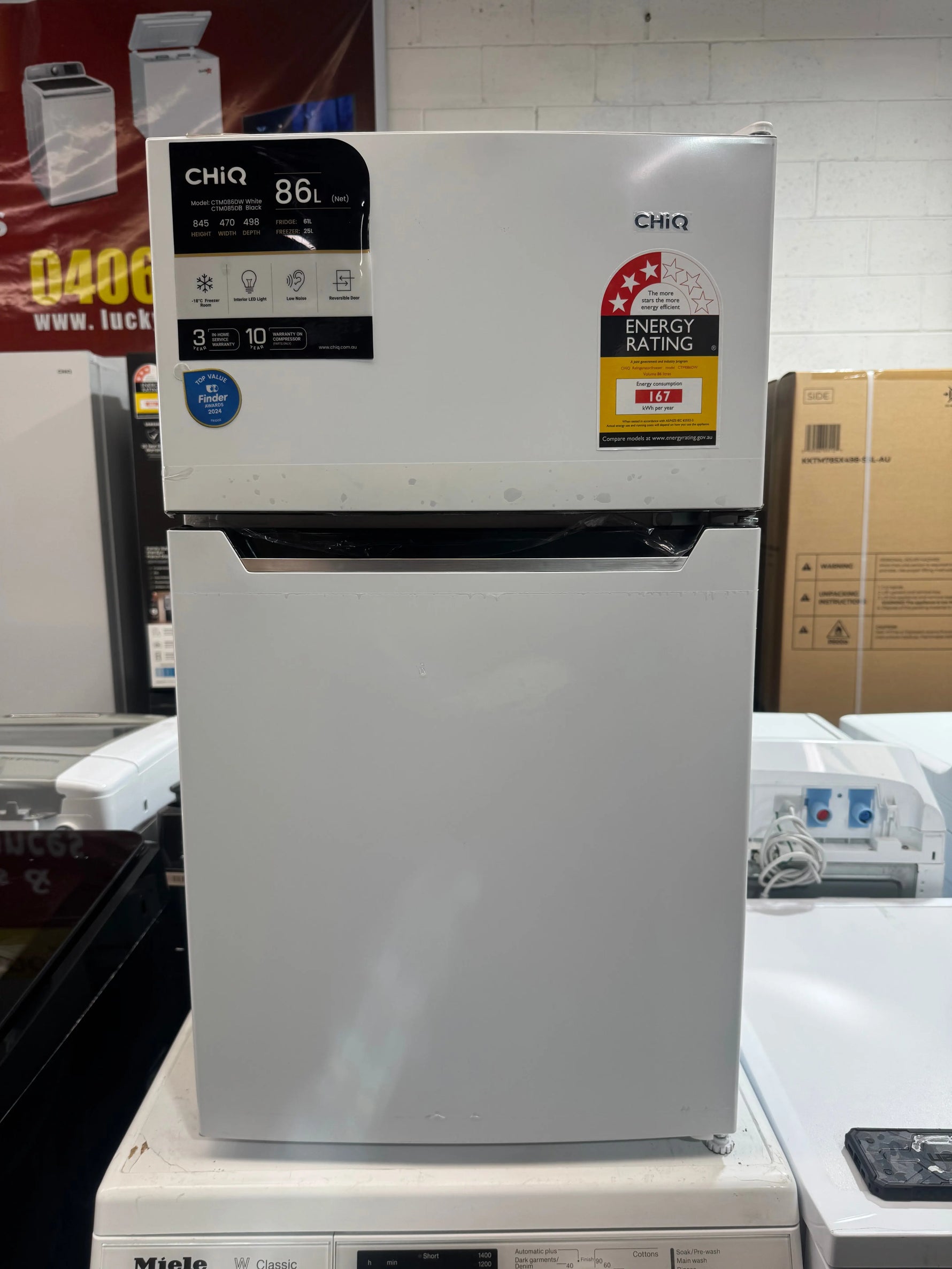 Refurbished CHIQ 86 L Bar Fridge | SYDNEY